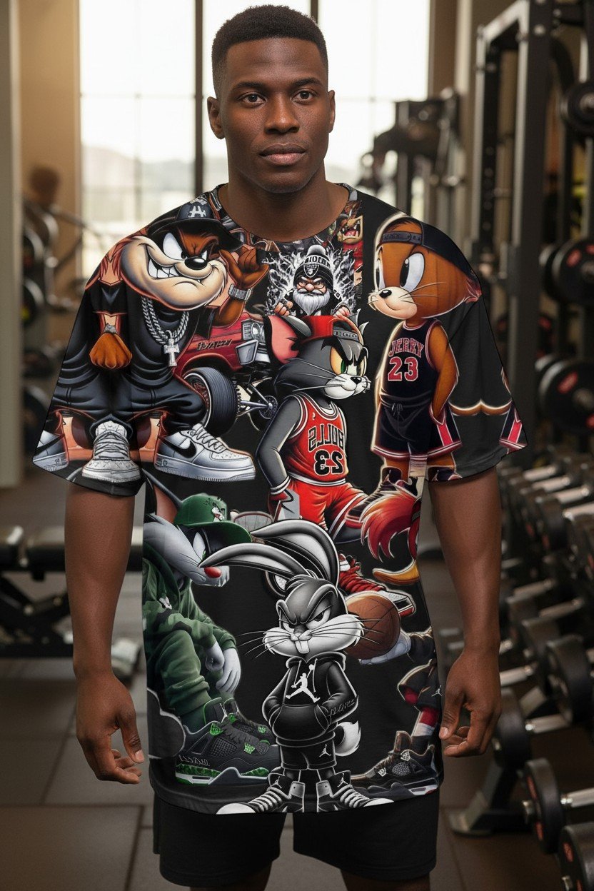 Urban Cartoon Character T-Shirt