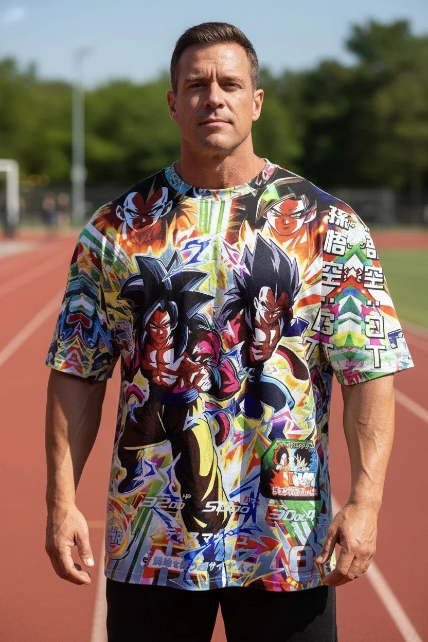 Anime Heroes Unisex Graphic T-Shirt