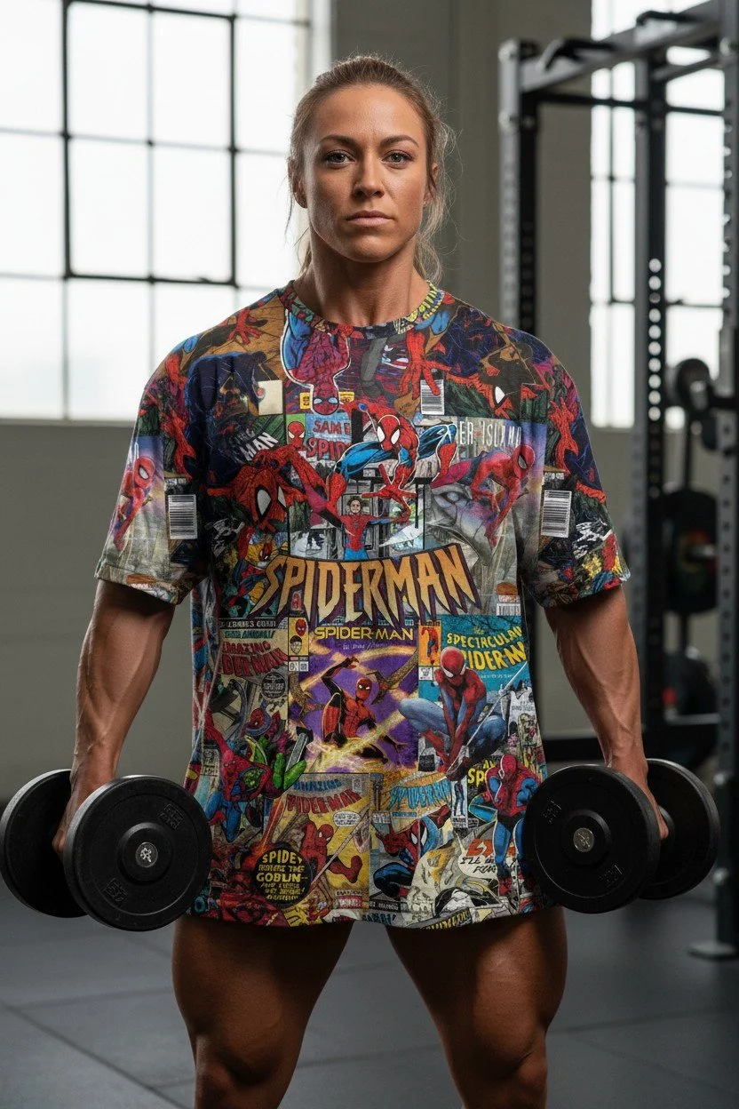 Spider-Man Comic Strip T-Shirt