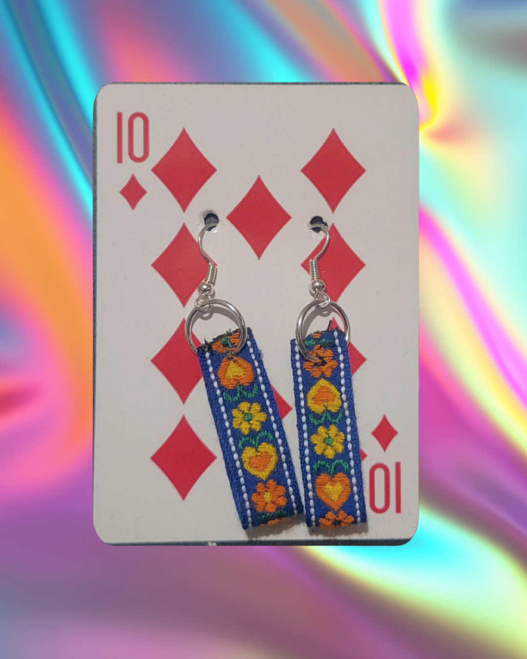 Vintage 60s Trim Earrings