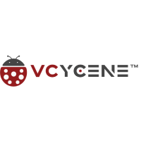 VCYGENE logo with a ladybug icon on the left side