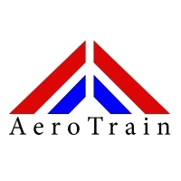 Logo of AeroLawn with red, white, blue, and black design and the company name at the bottom.