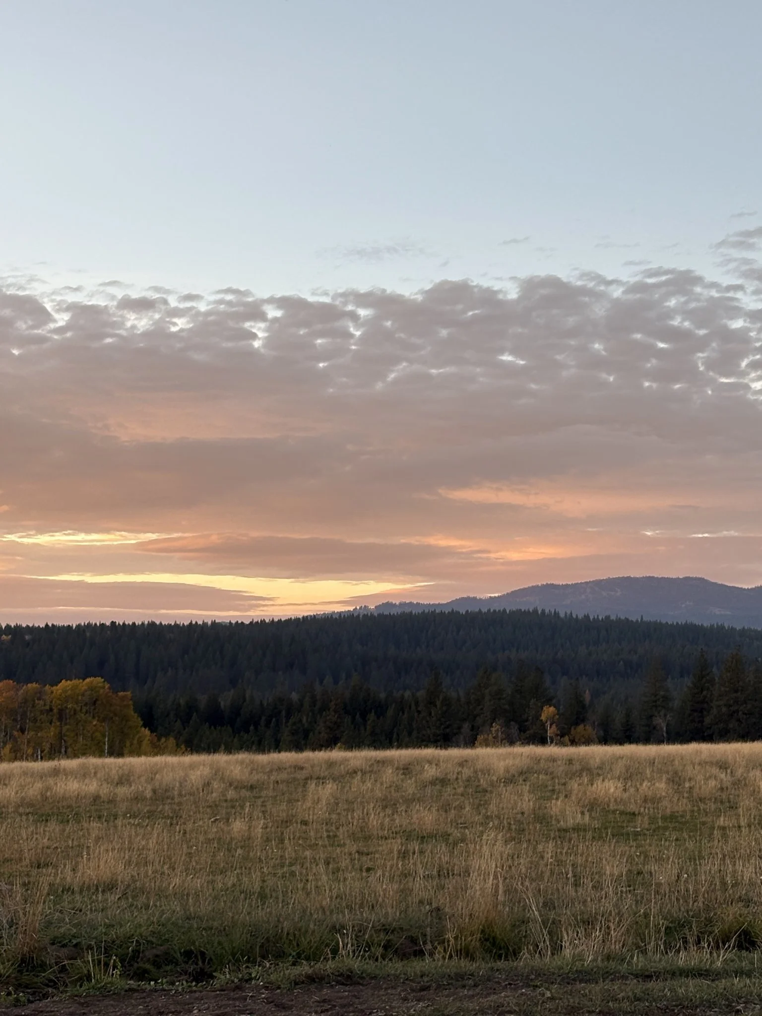 Sunsets at the ranch