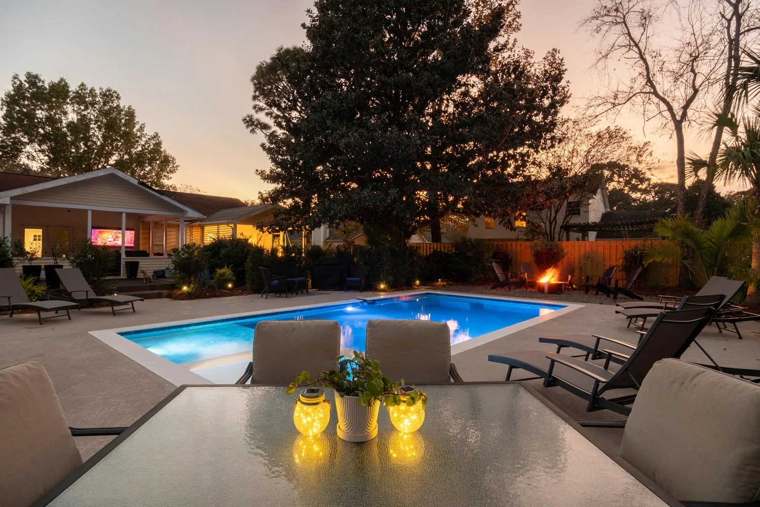 Outside Table and Pool (Copy)