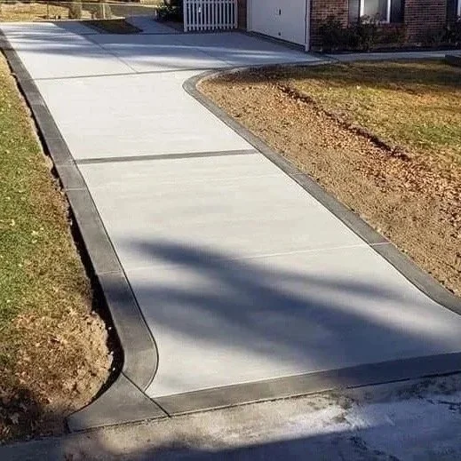 Concrete driveway installation by Full Send Concrete in St George Utah