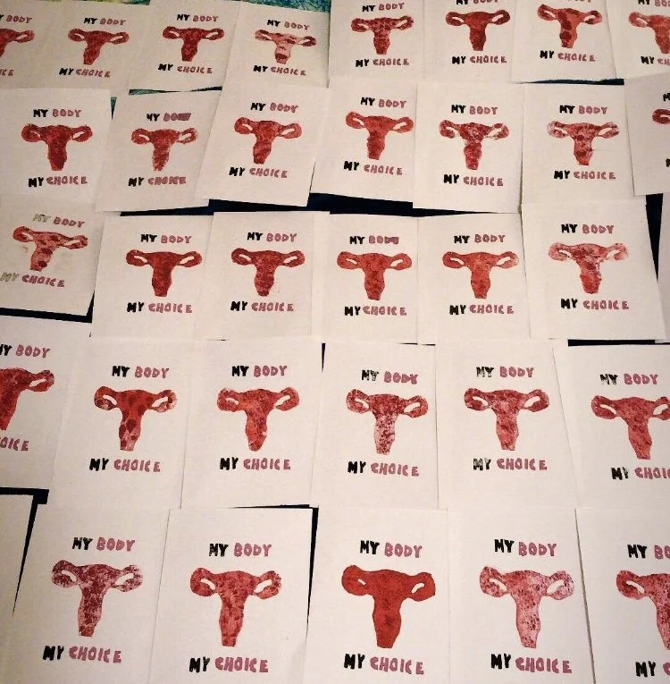 MY BODY MY CHOICE (Prints) 2018