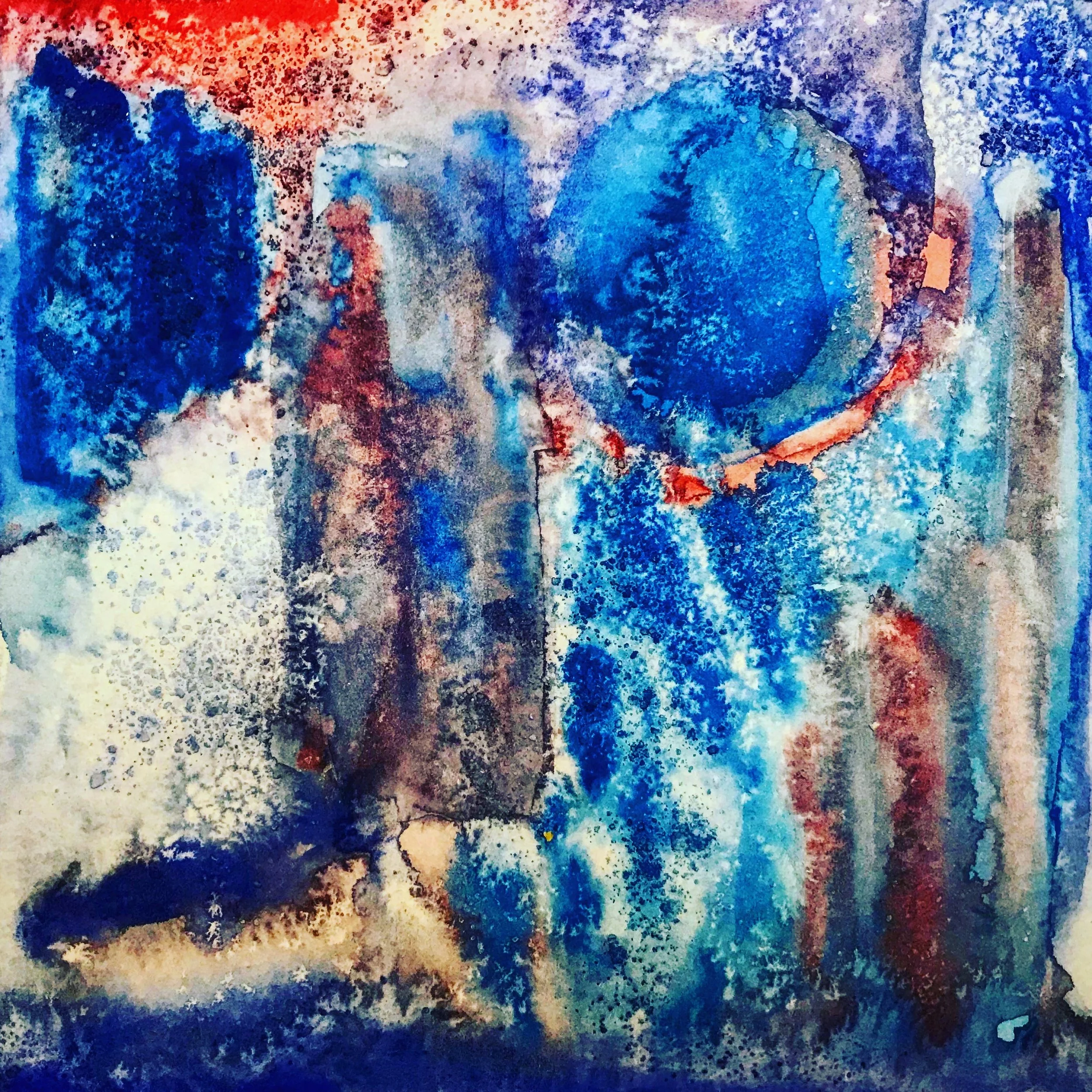 Blooms in Blue and Red.JPG