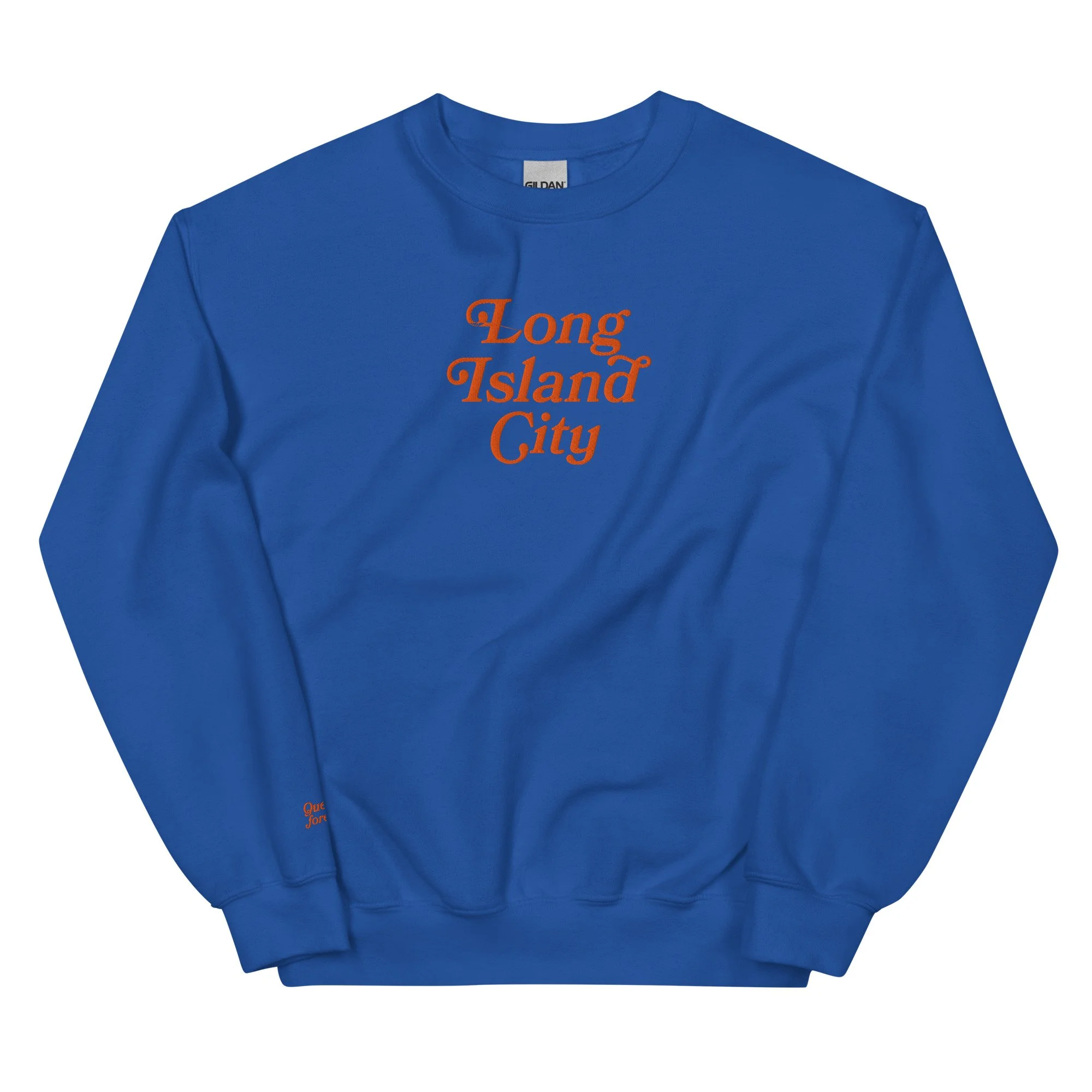 Long Island City Embroidered Crewneck