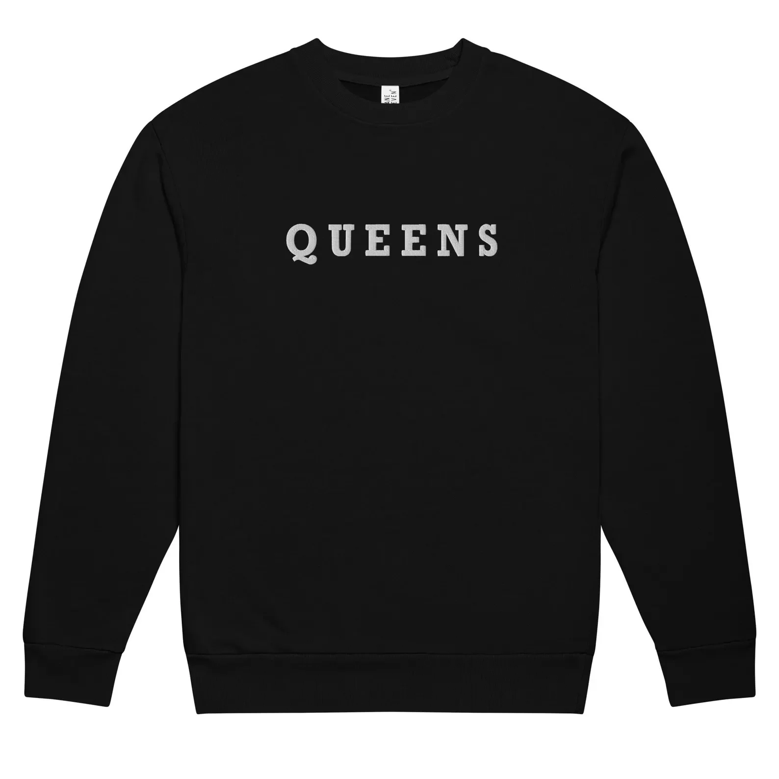 QUEENS Embroidered Crewneck