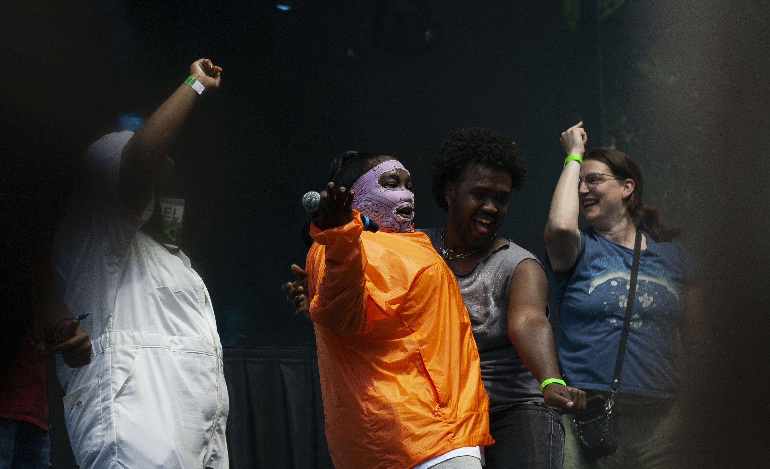 Leikeli47 at Pitchfork Music Festival 2023 for EMMIE Magazine