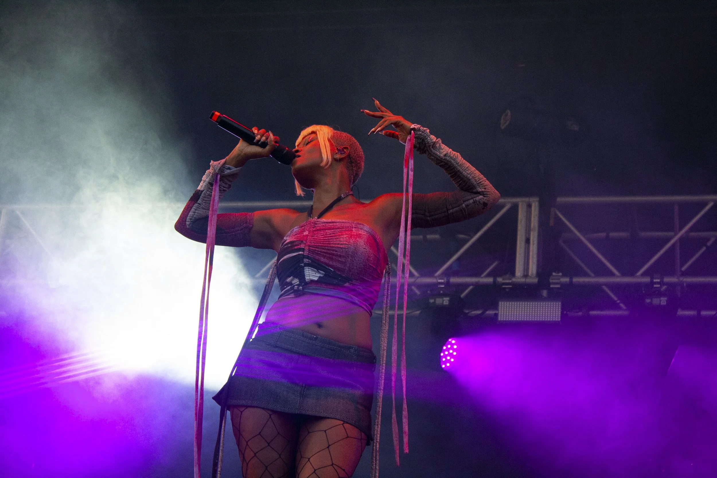 Kelela at Pitchfork Music Festival 2023 for EMMIE Magazine