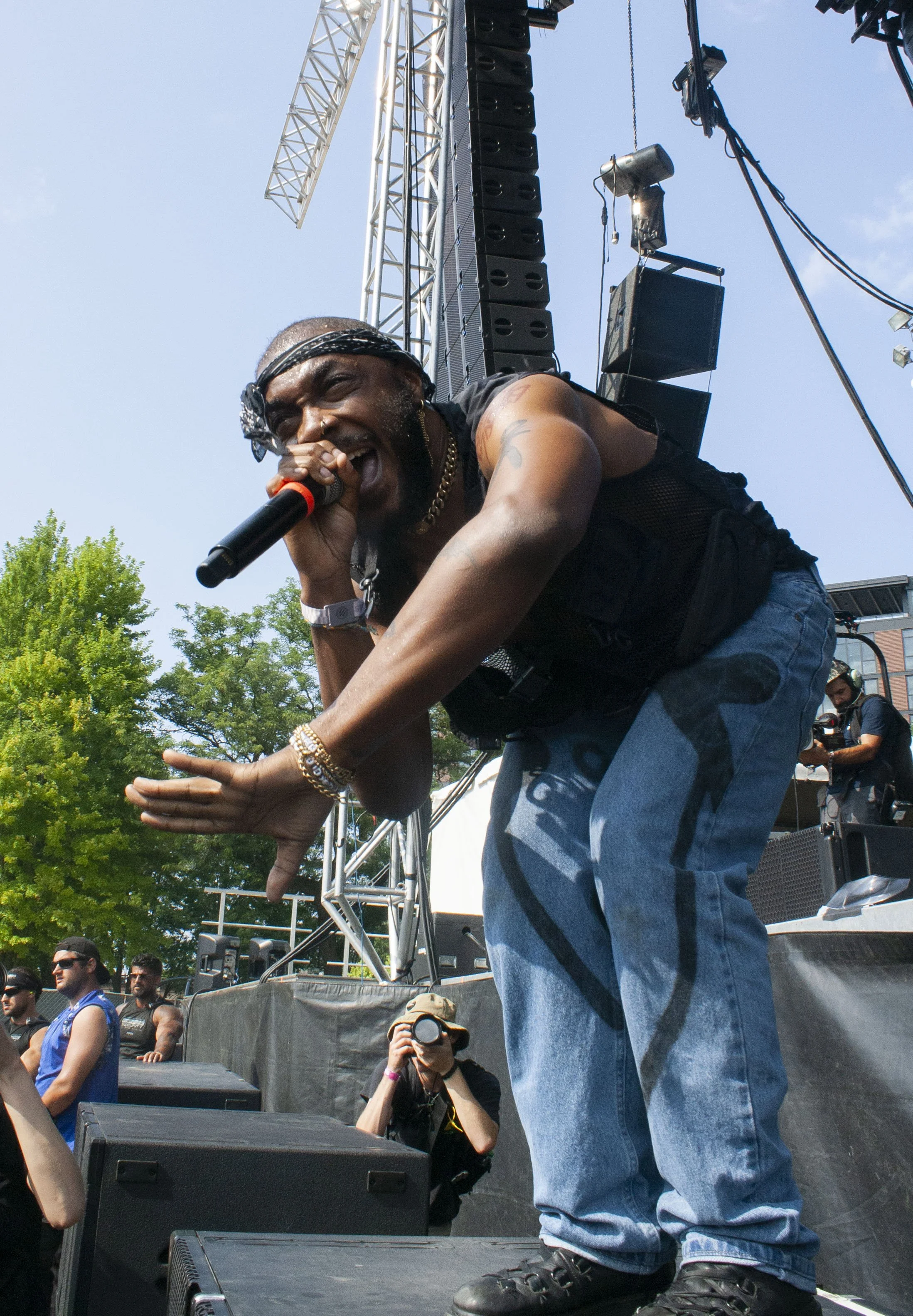 JPEGMAFIA at Pitchfork Music Festival 2023 for EMMIE Magazine