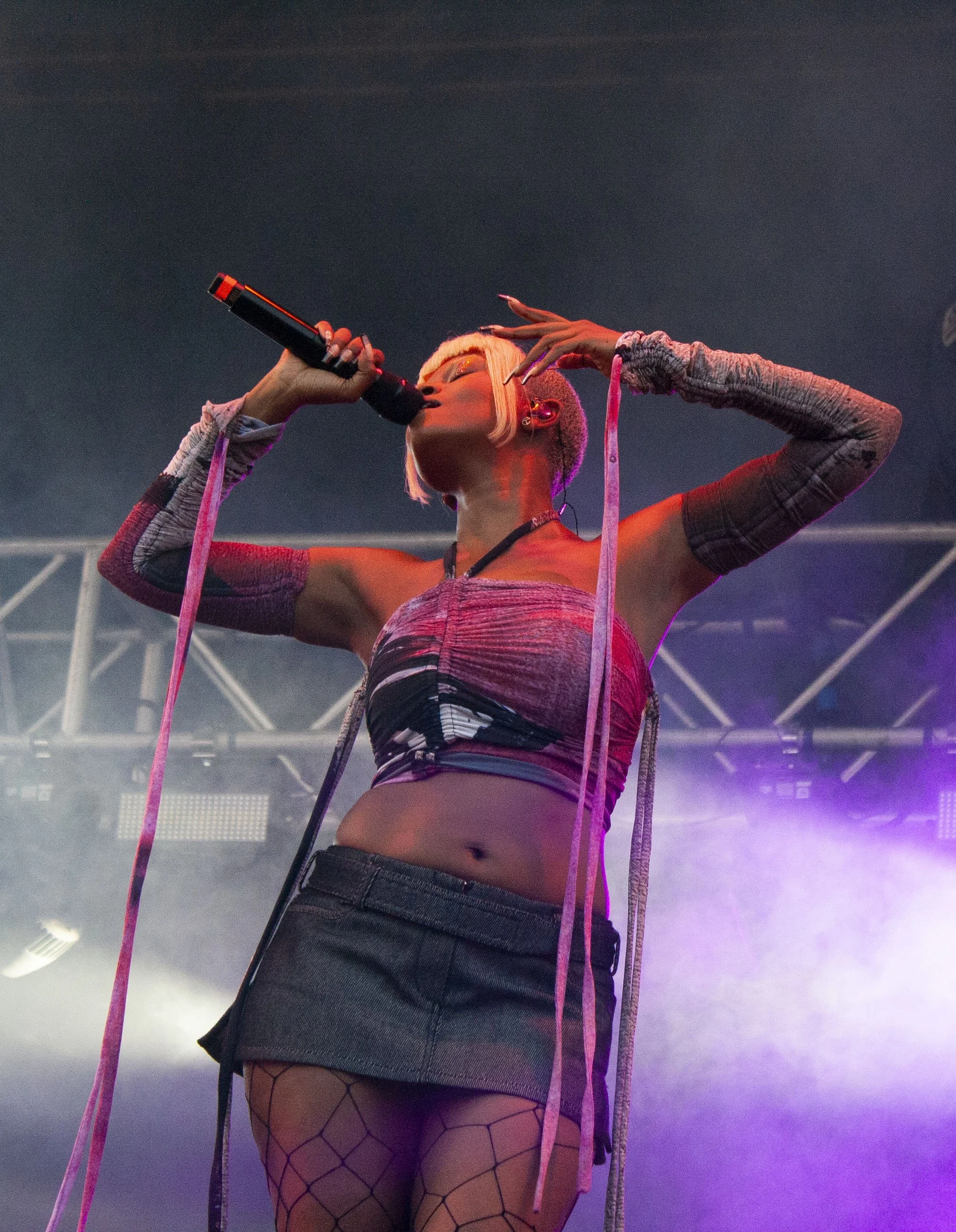 Kelela at Pitchfork Music Festival 2023 for EMMIE Magazine