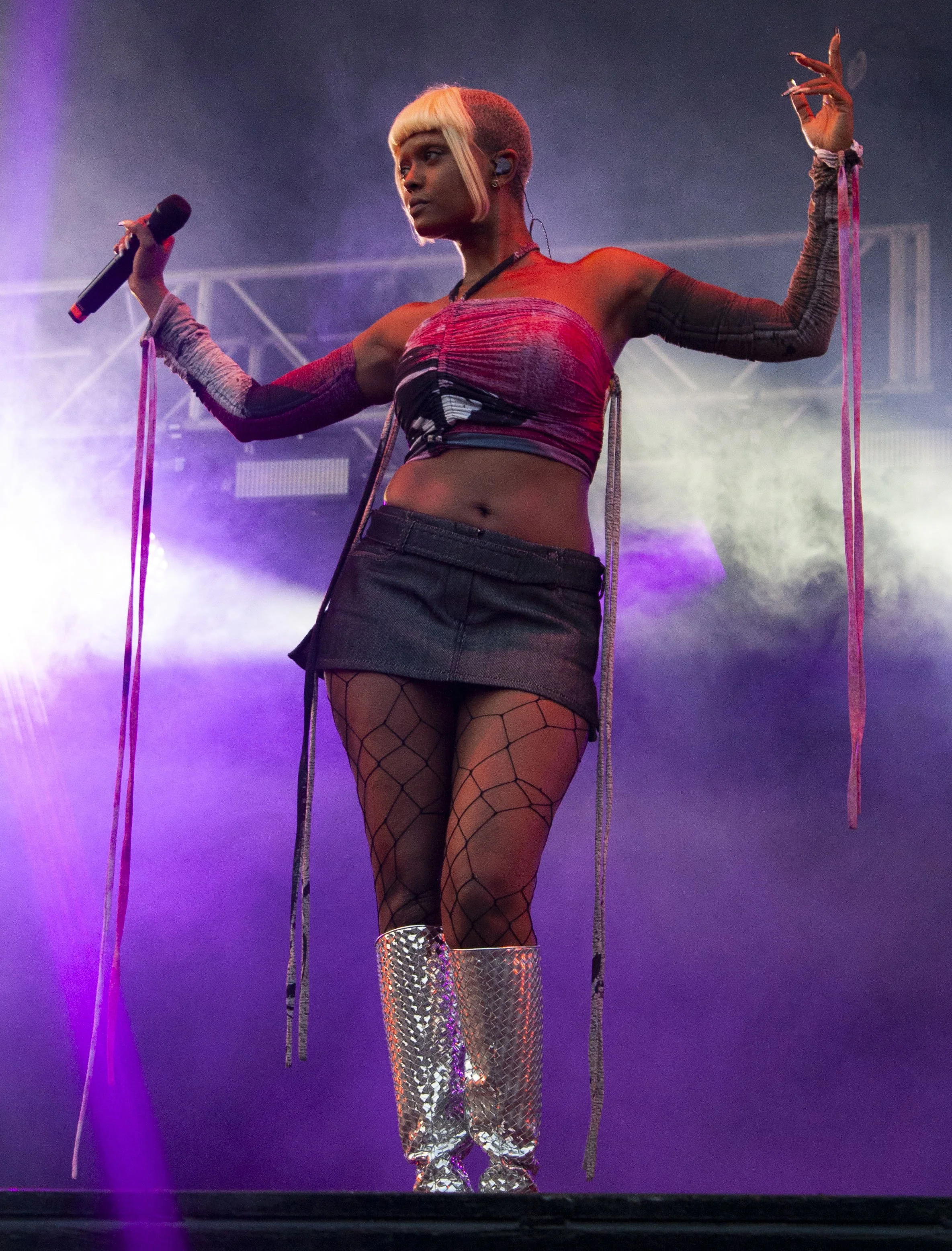 Kelela at Pitchfork Music Festival 2023 for EMMIE Magazine
