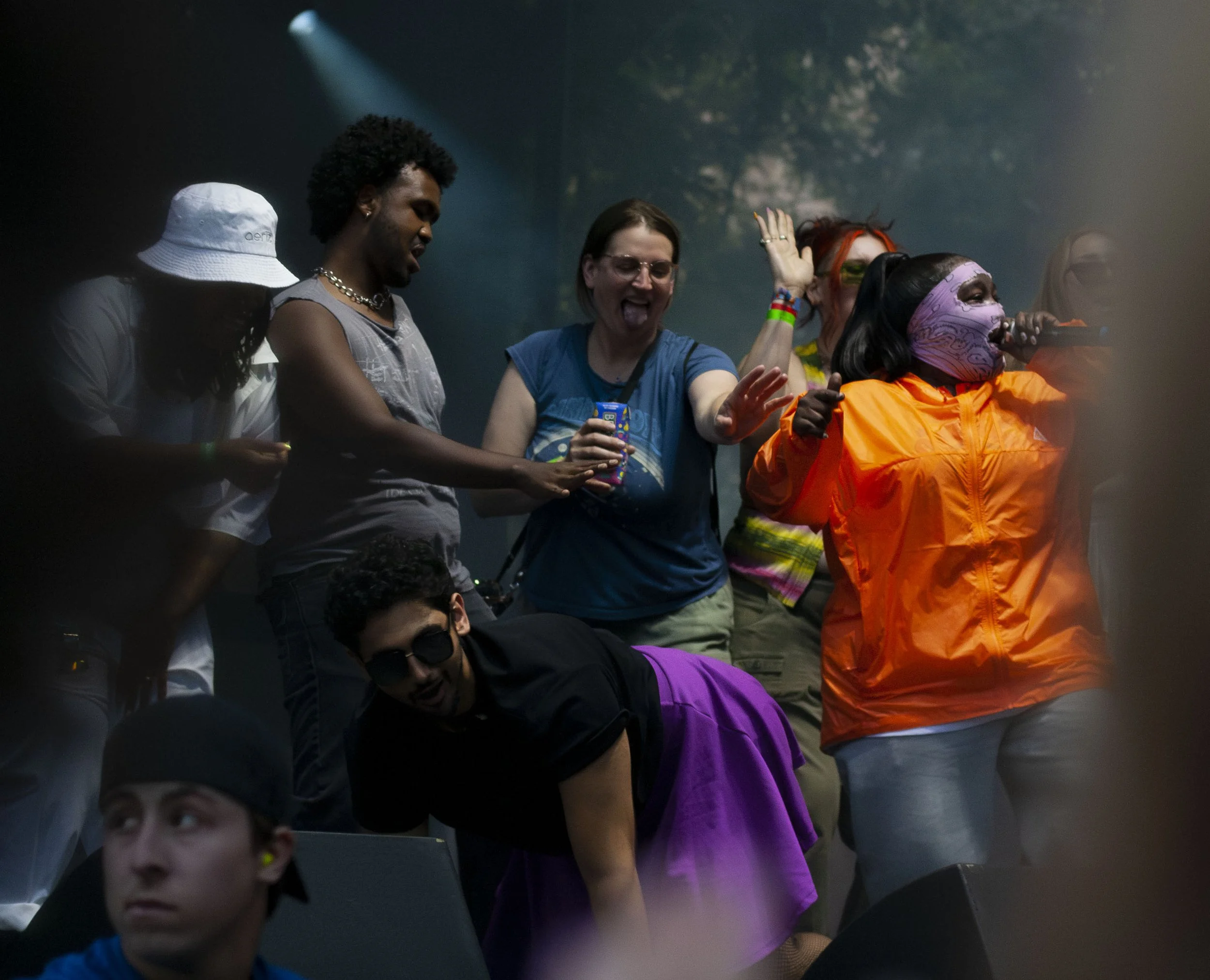 Leikeli47 at Pitchfork Music Festival 2023 for EMMIE Magazine