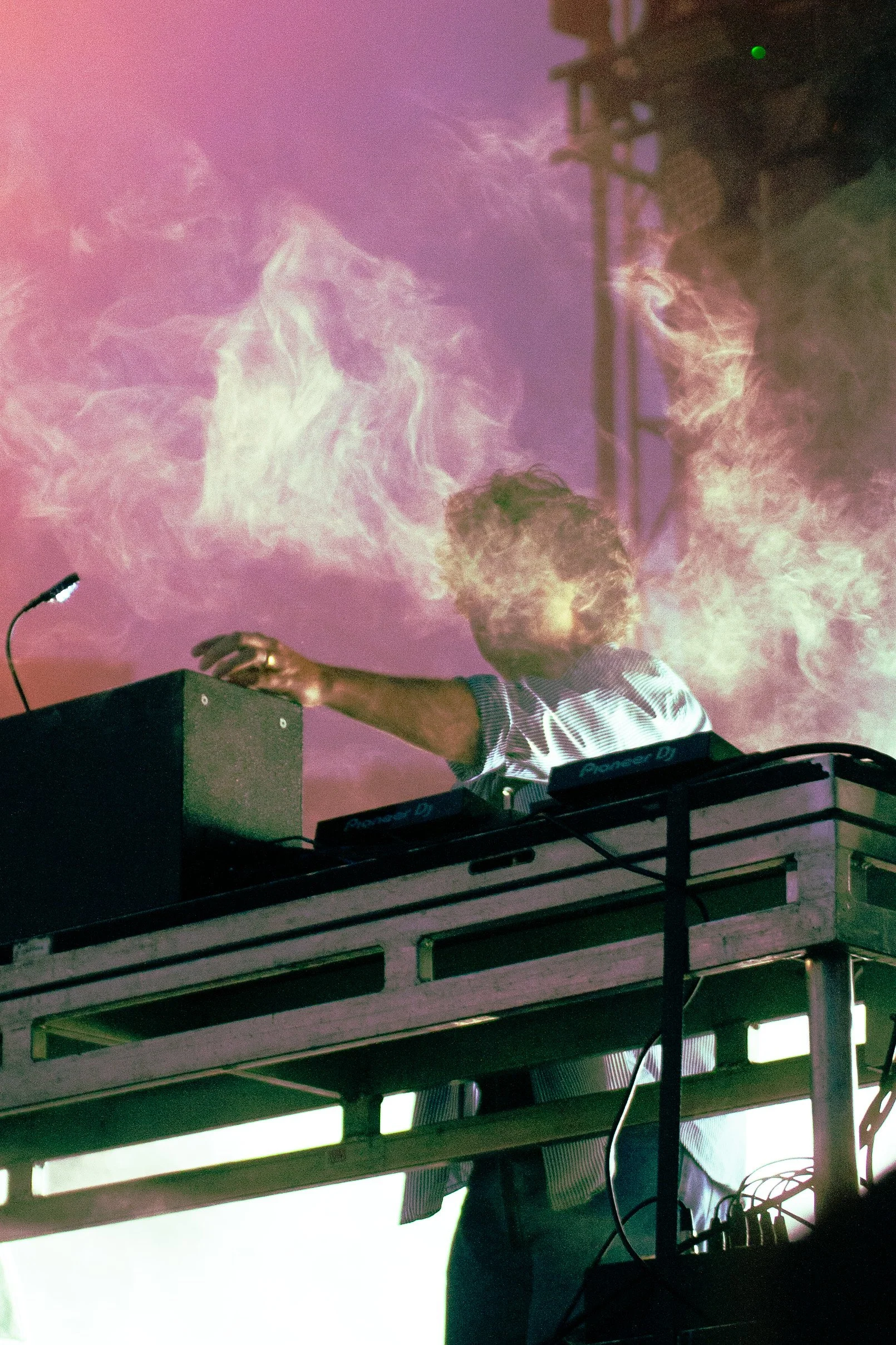 Jamie xx at Pitchfork Music Festival 2024 for WSUM 91.7 FM