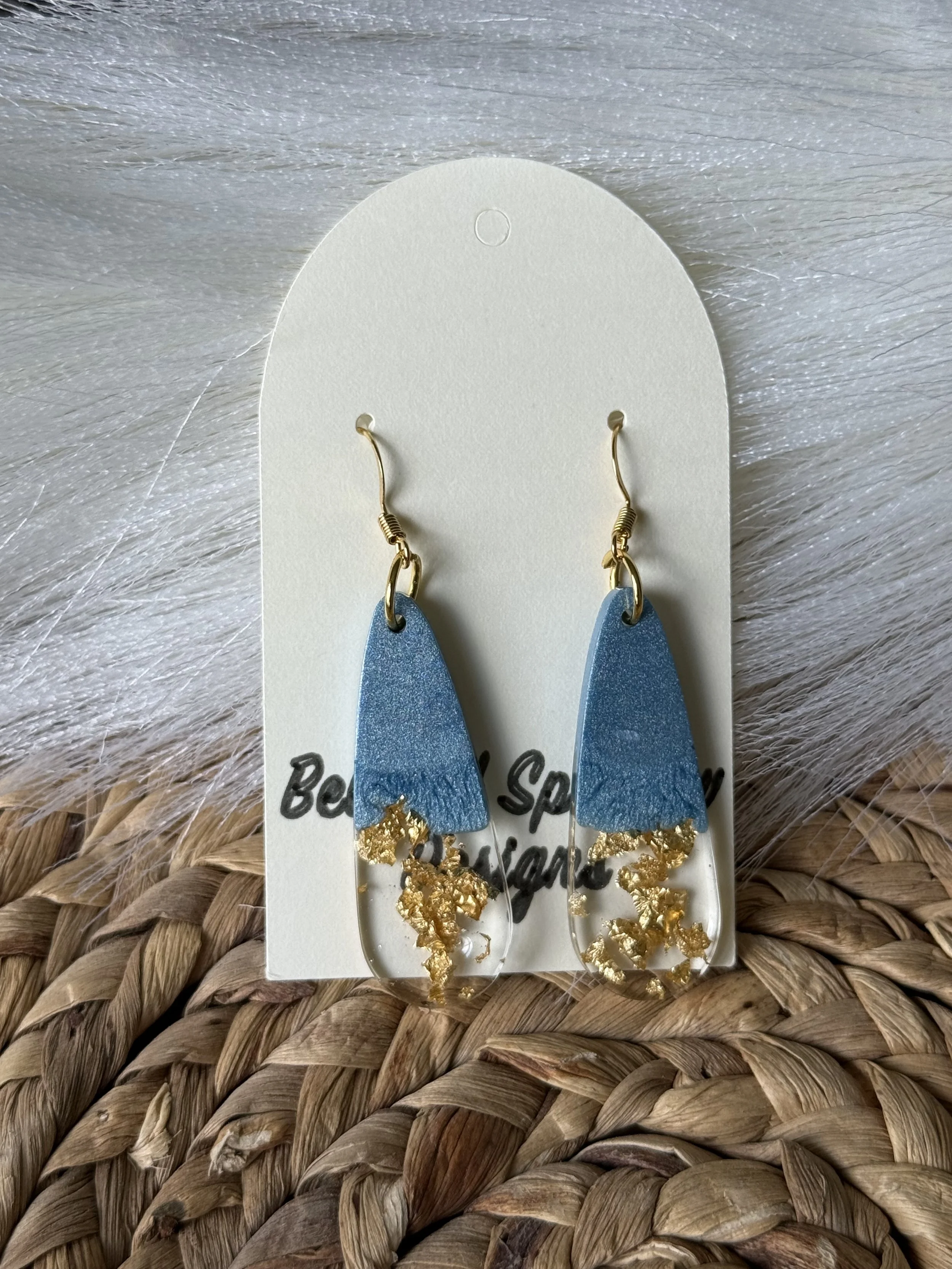 Sunlit Wave Drop Dangle 1