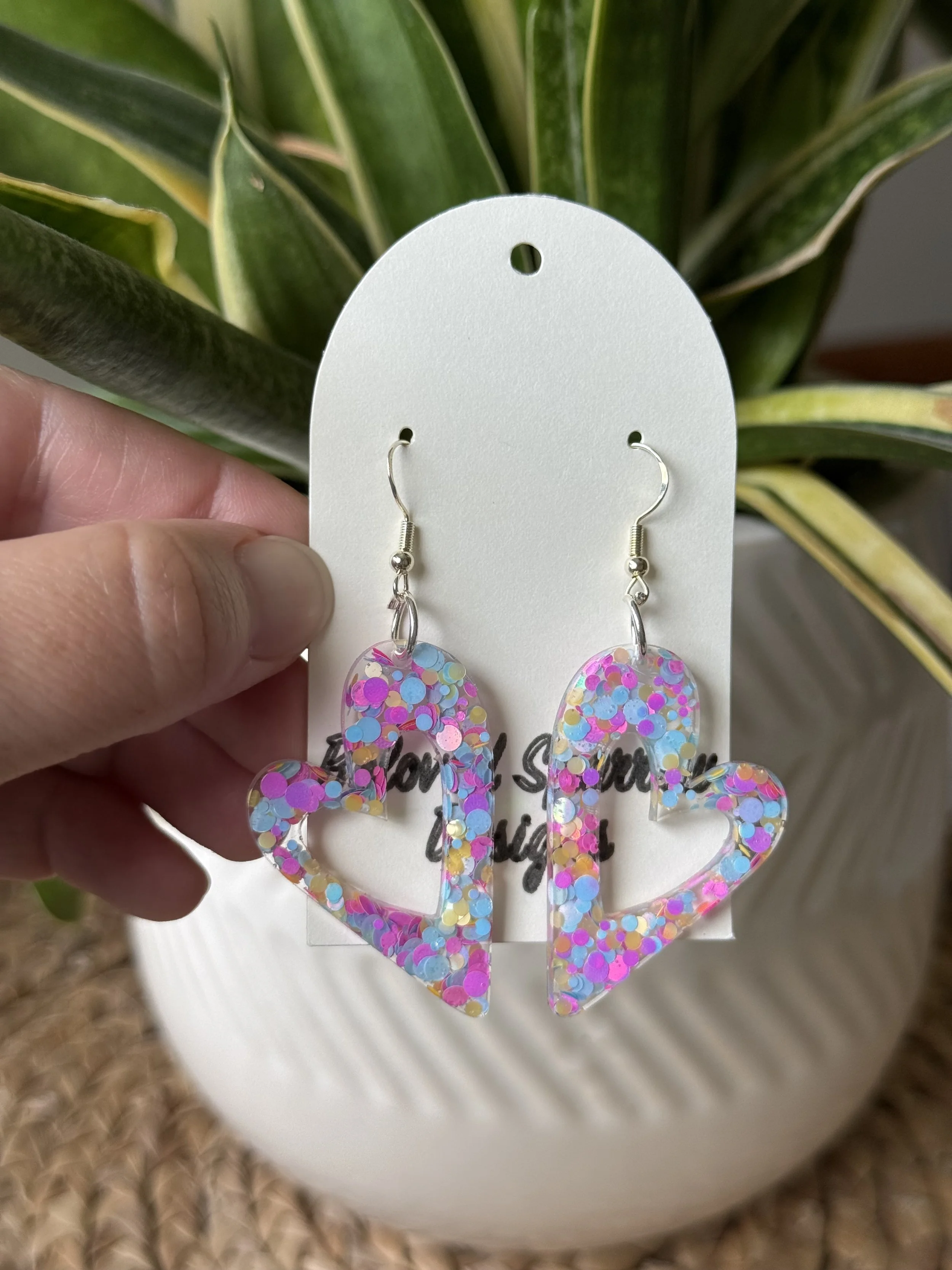 Large Heart Dangle 2