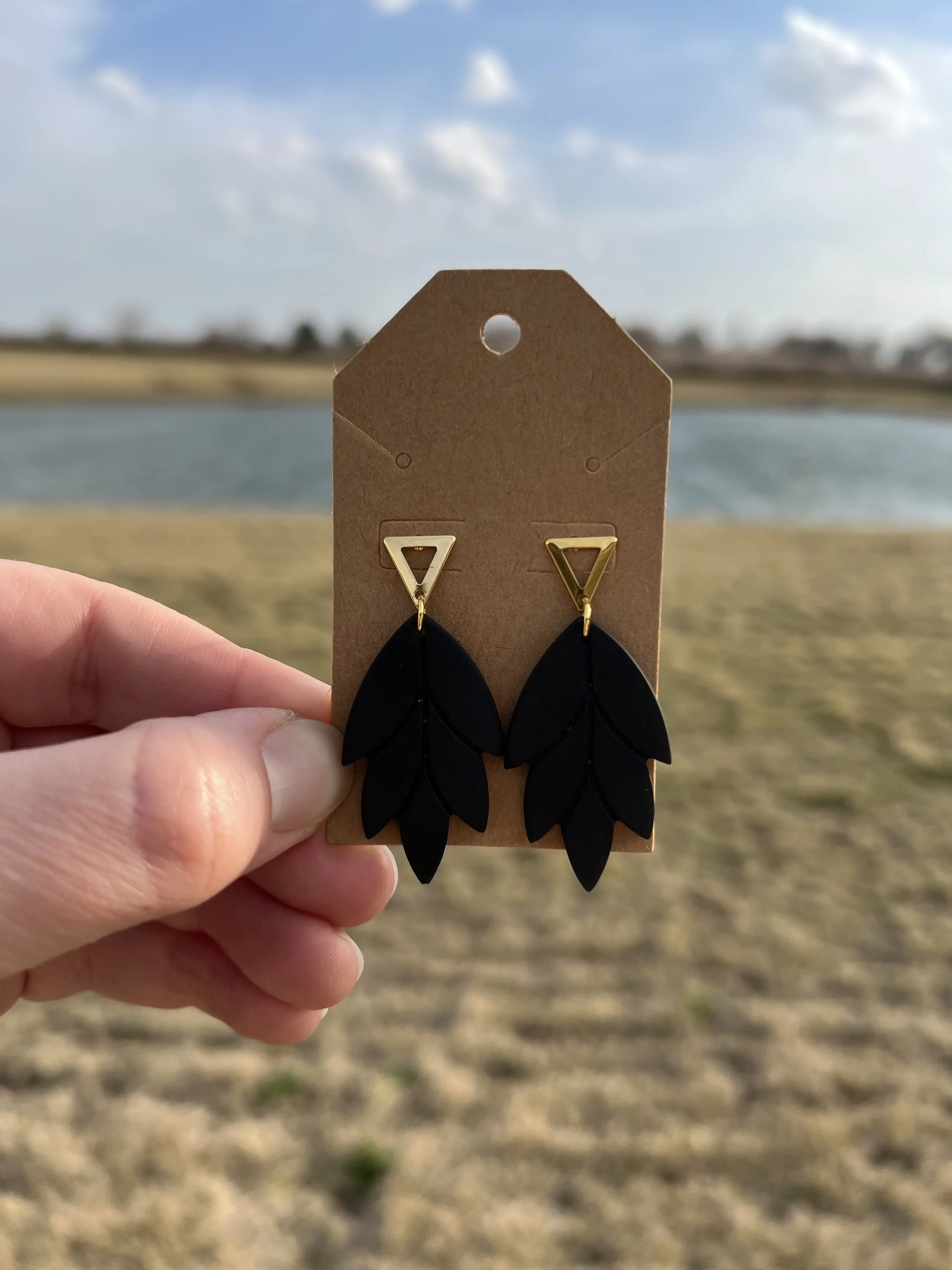 The Geo Laurel Dangle