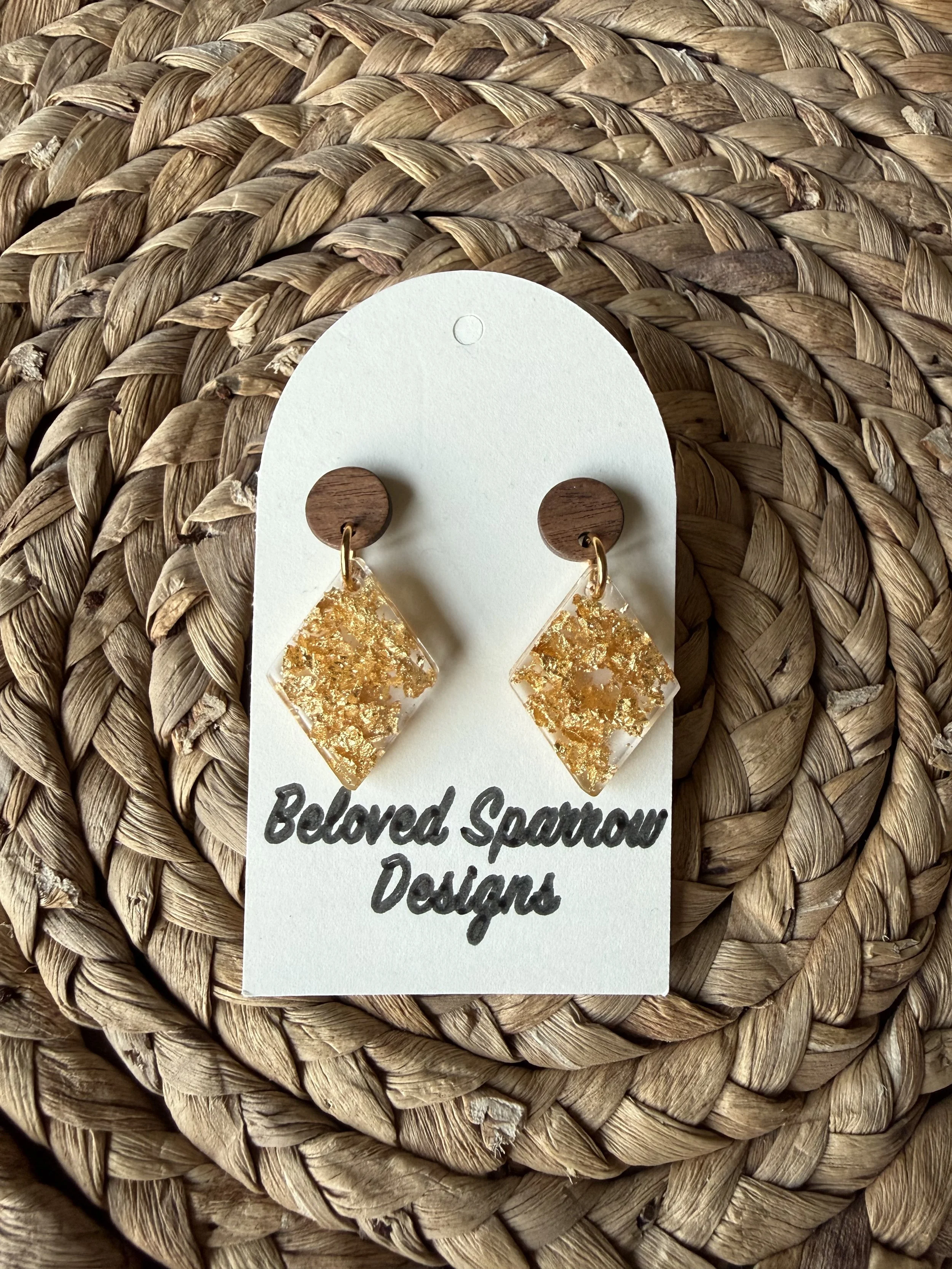Golden Hour Diamond Dangle