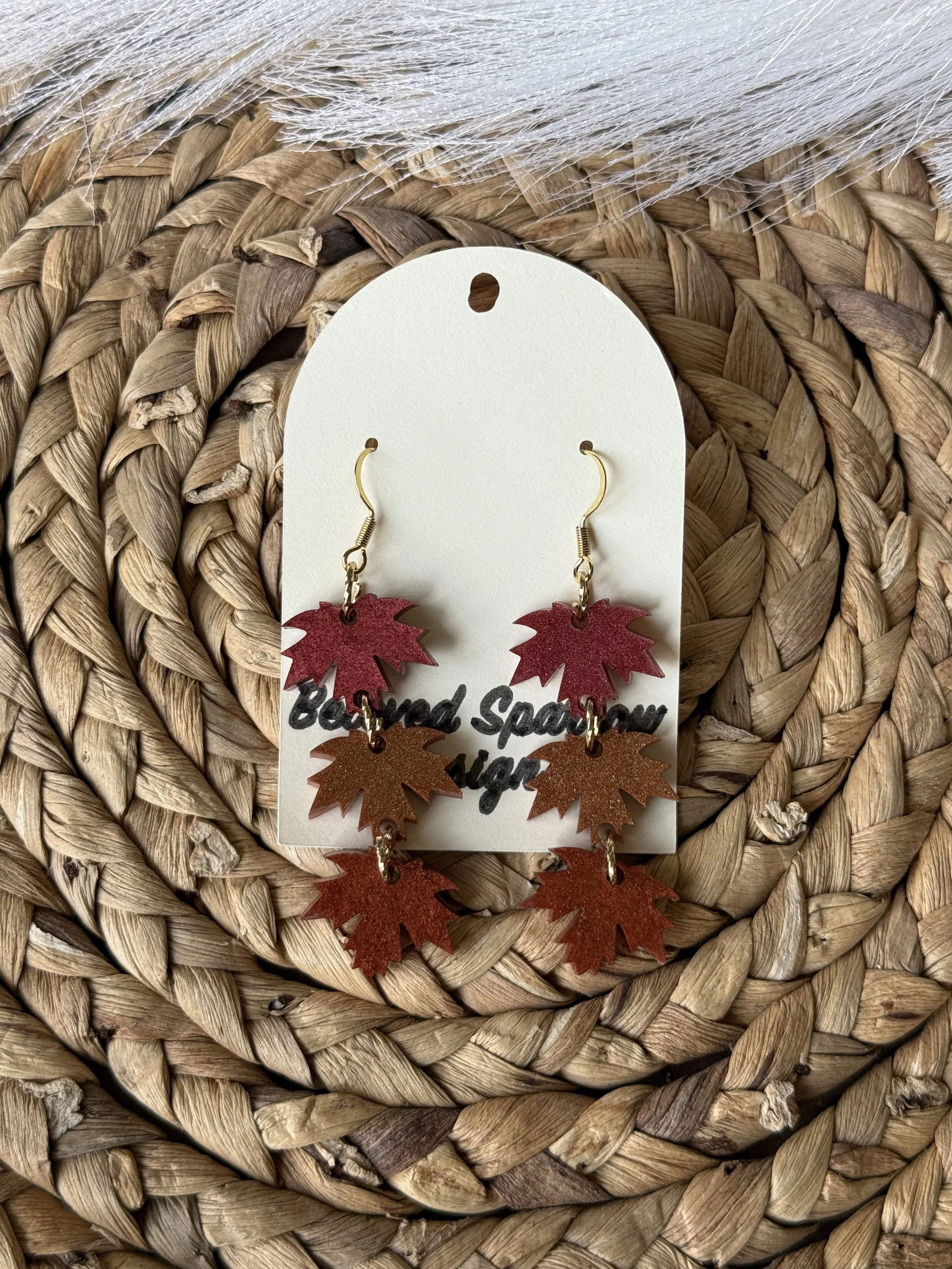 Maple Leaf Stack Dangle 3