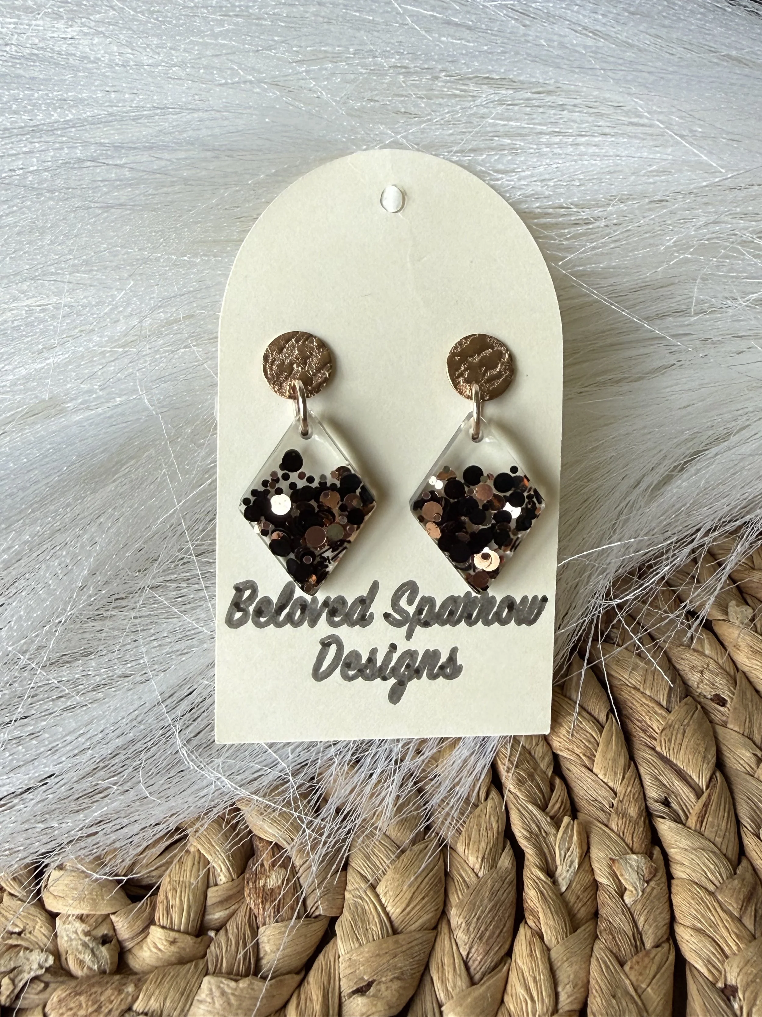 The Gilded Espresso Diamond Dangle