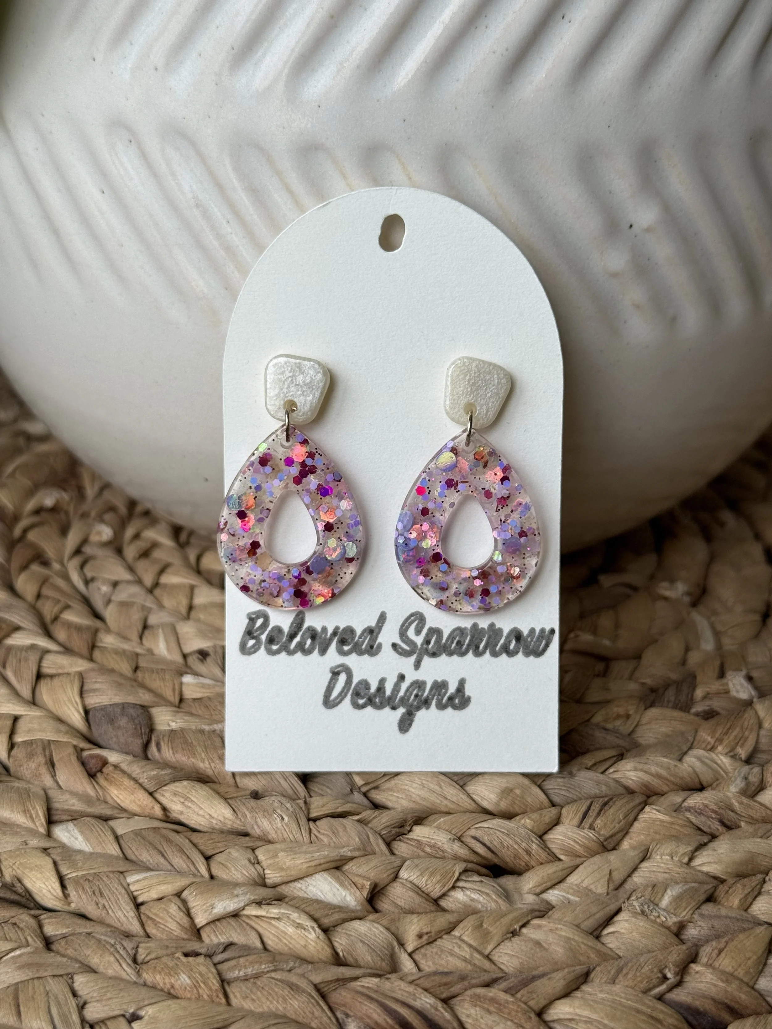 Confetti Dream Purple Dangle