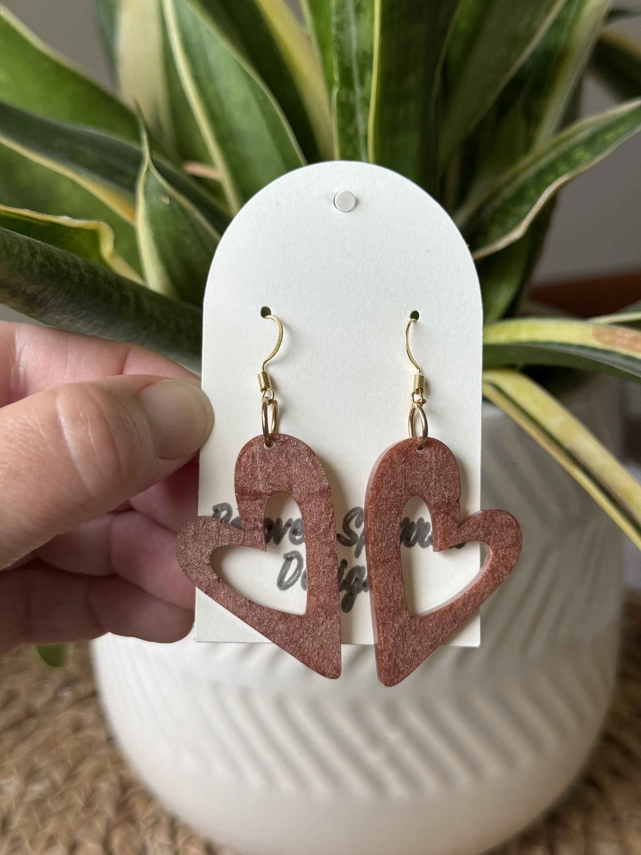 Large Heart Dangle 4