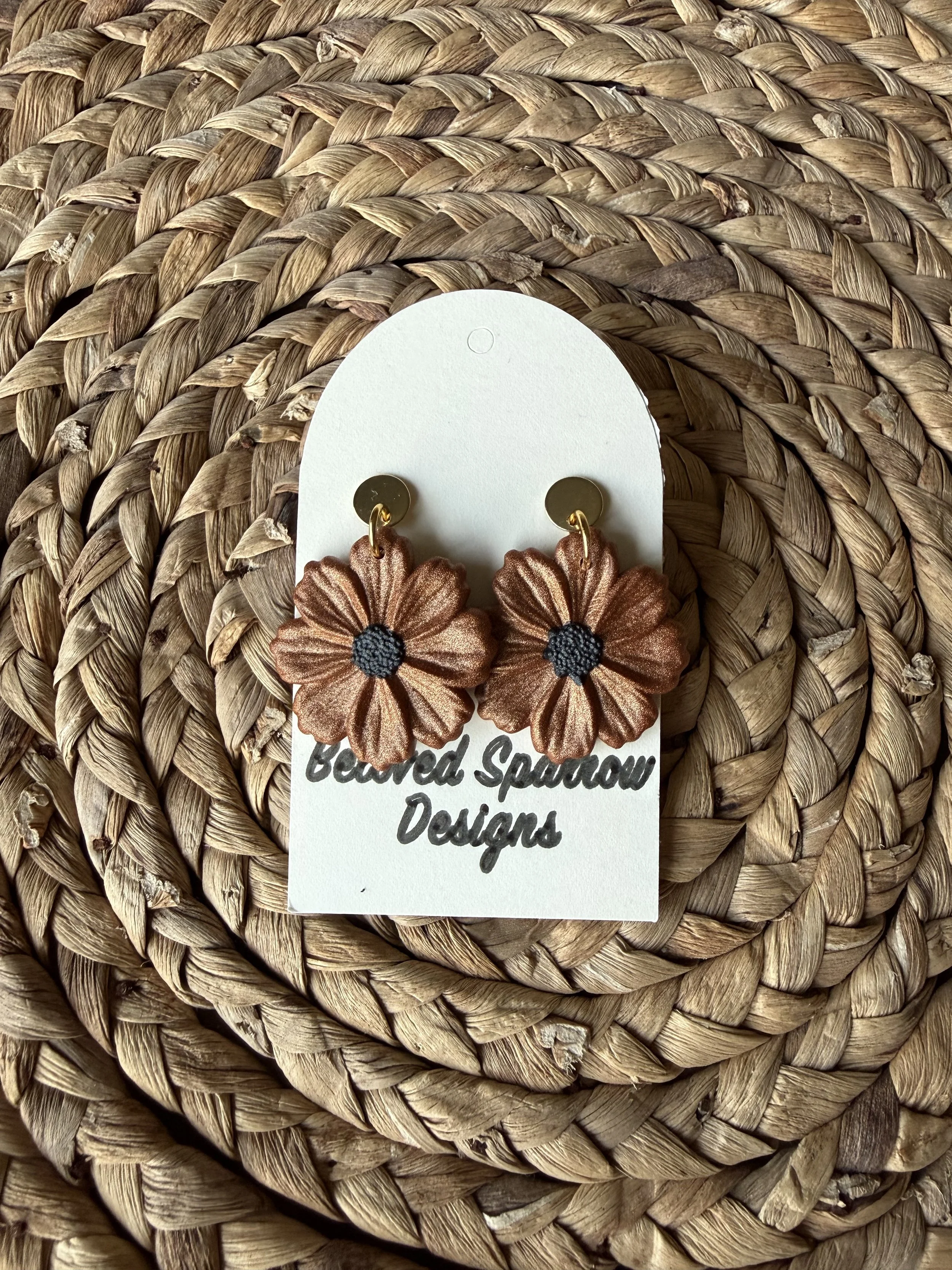 Autumn Cosmos Flower Dangle 1