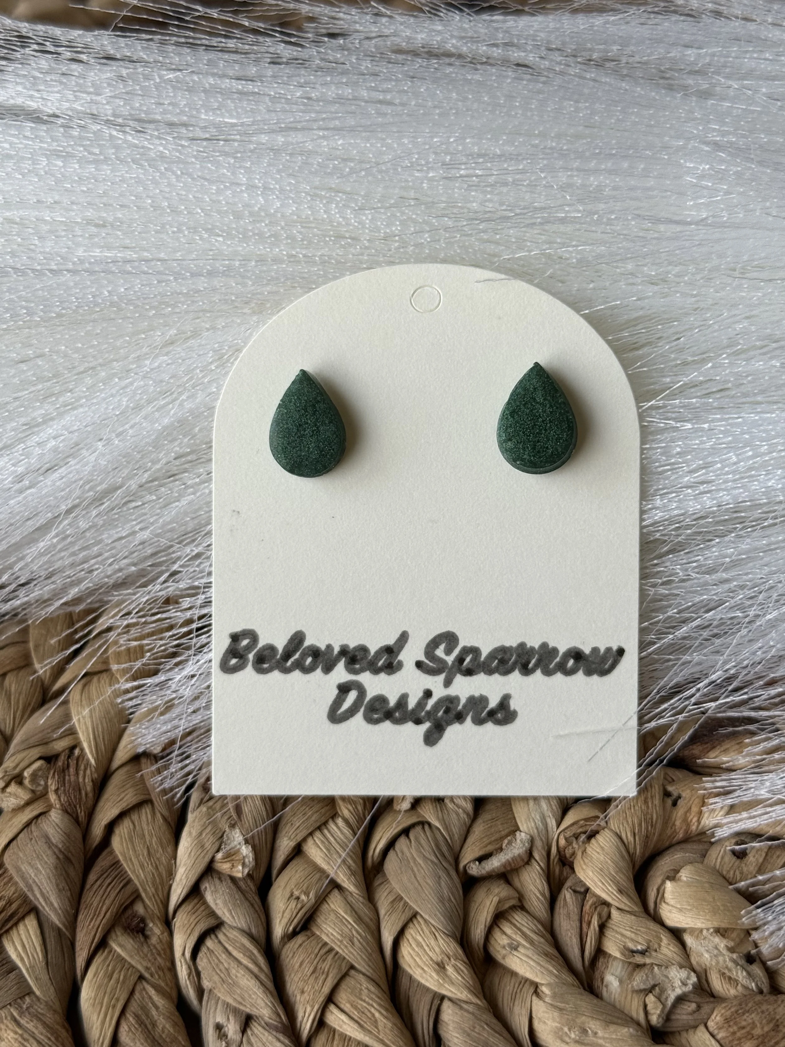 Teardrop Studs 1