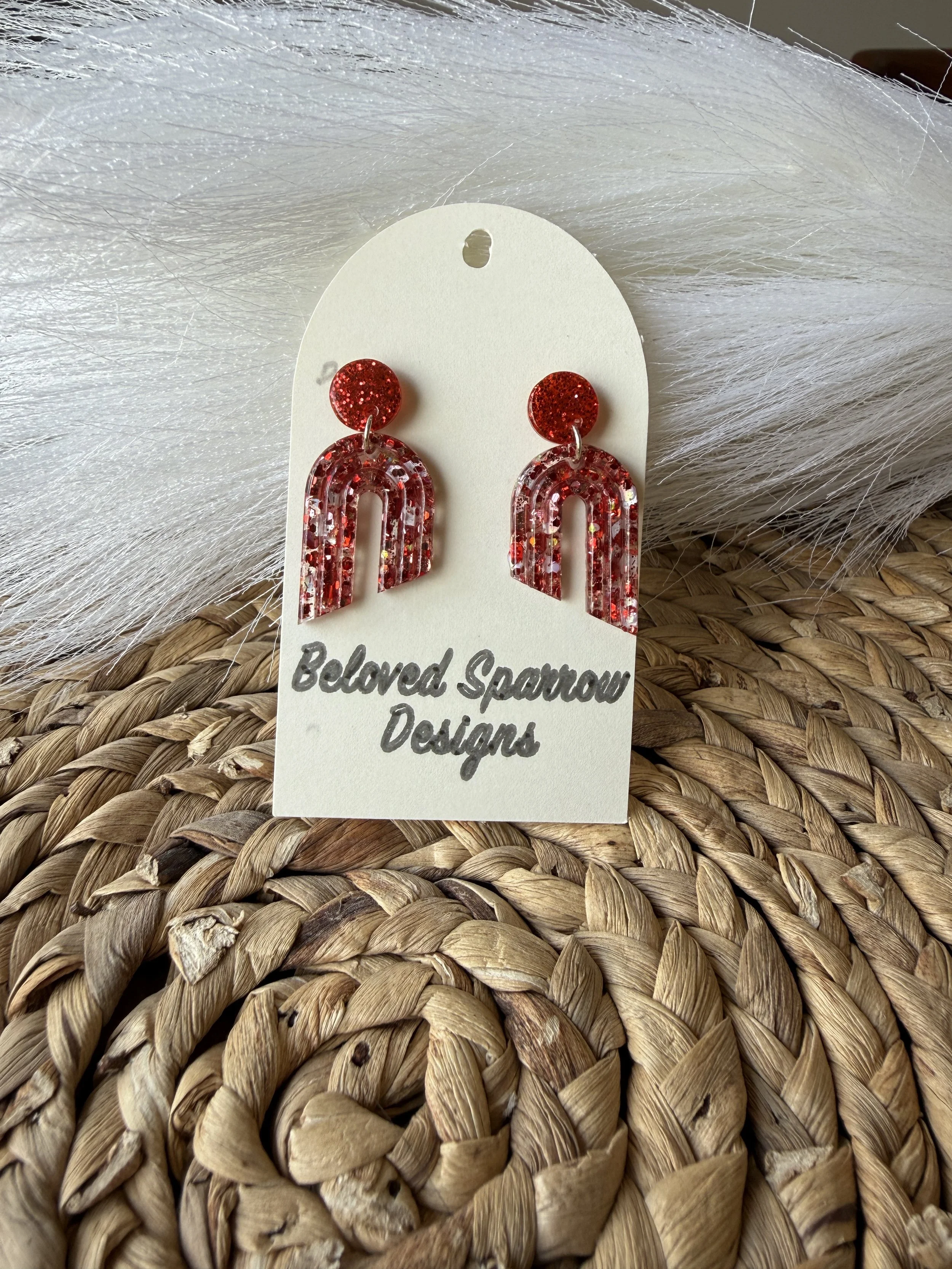 Ruby Retro Dangle