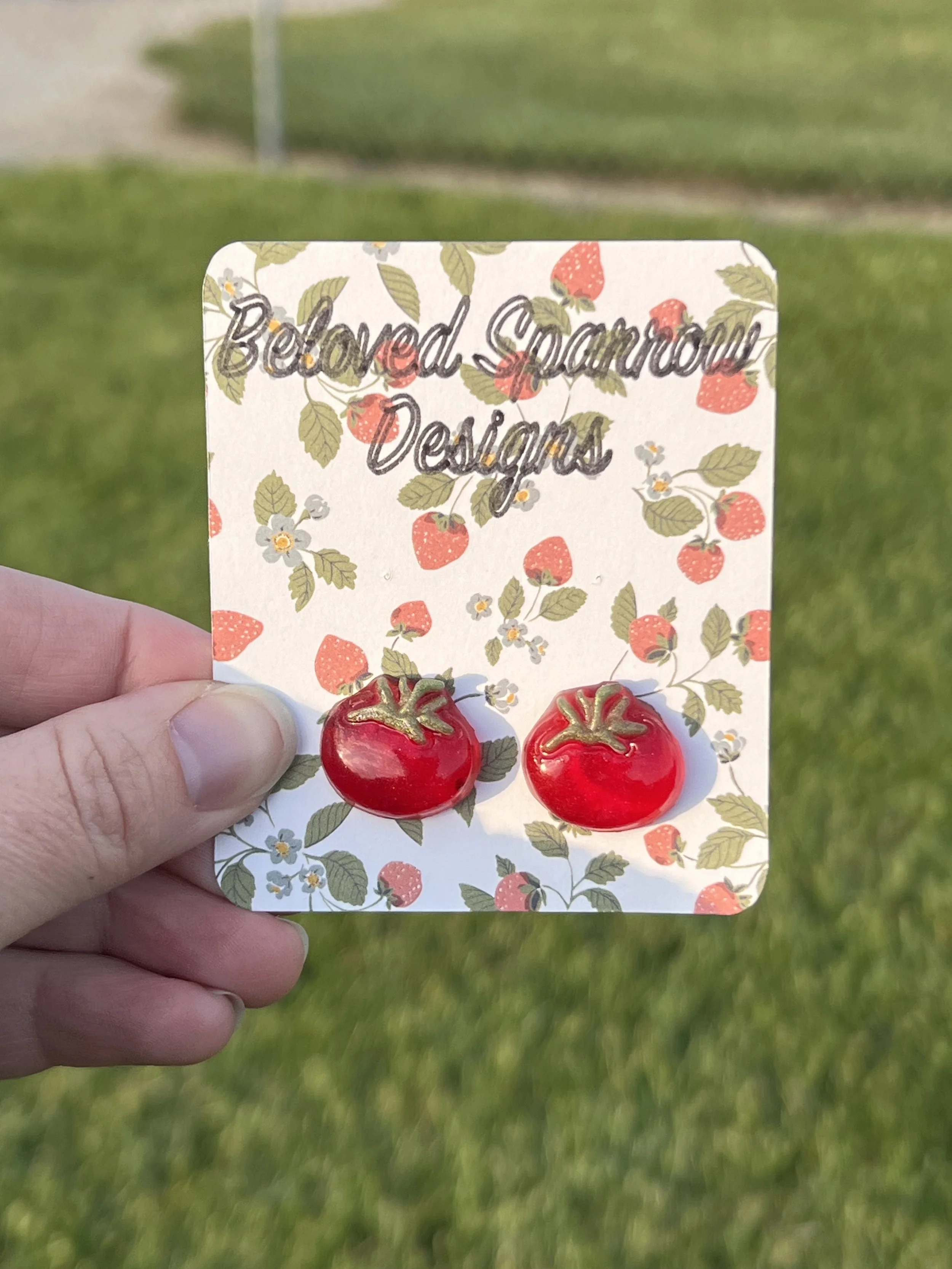 Tomato Garden Studs