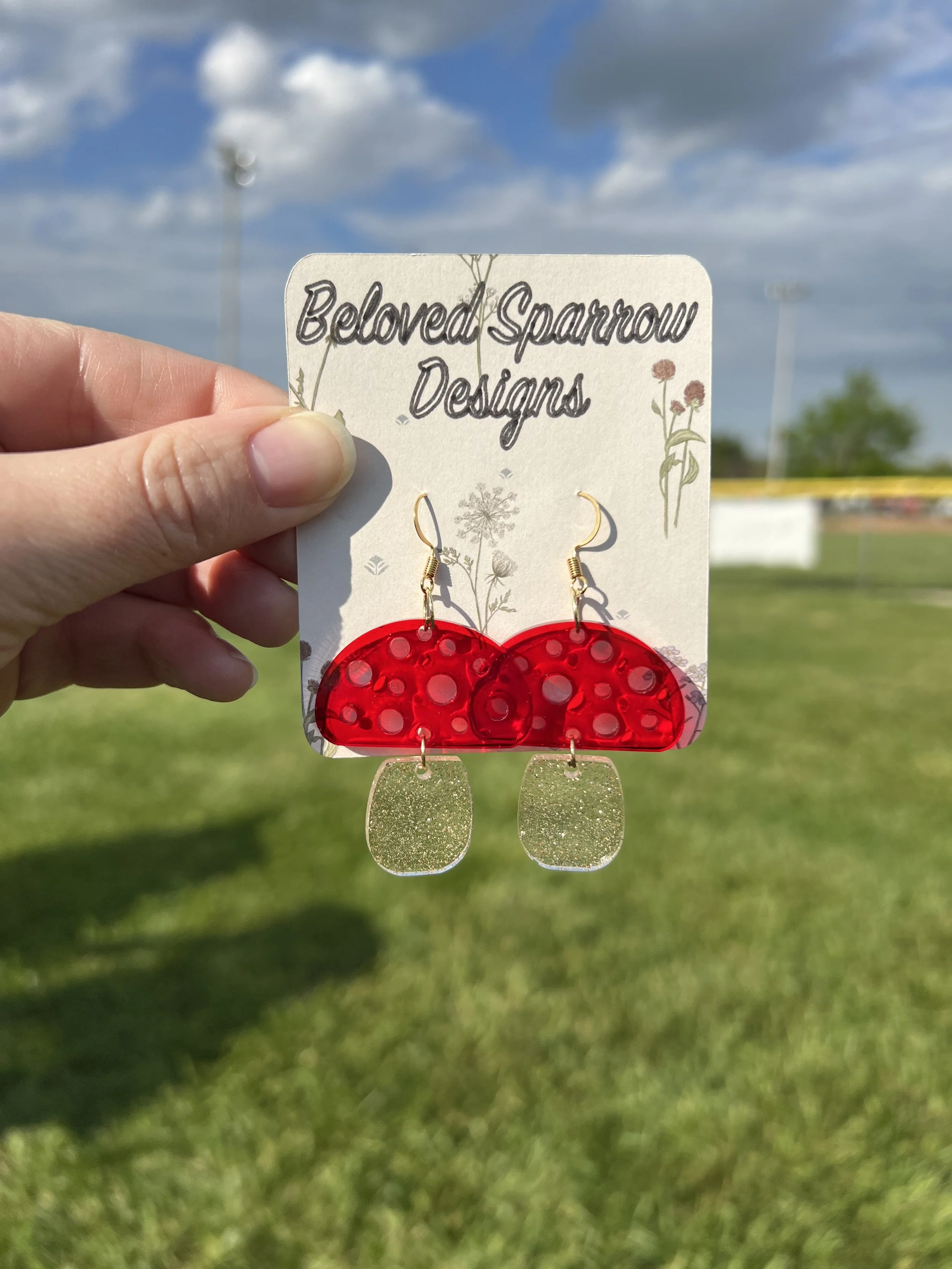 Mushroom Dangle 1