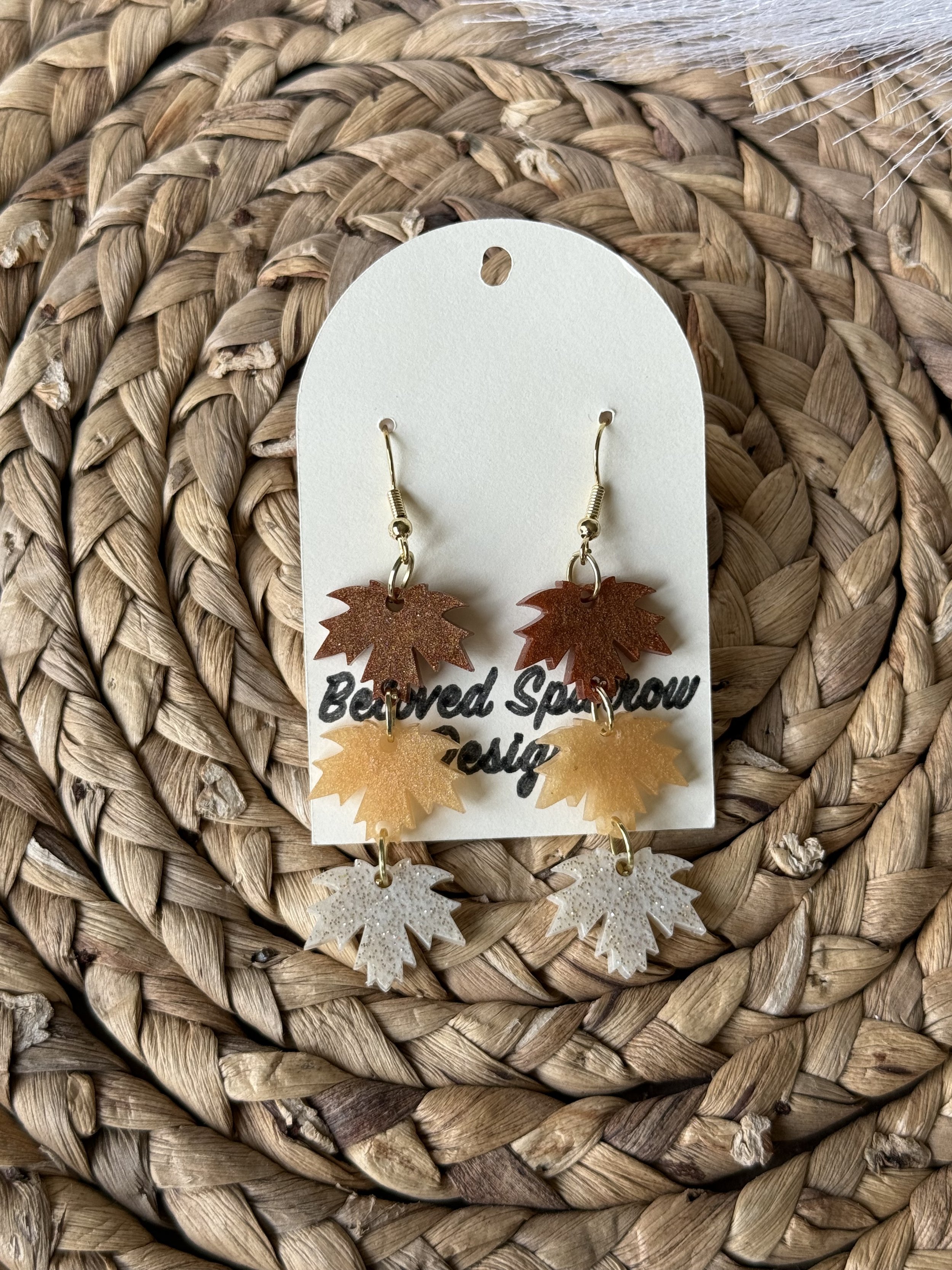 Maple Leaf Stack Dangle 5