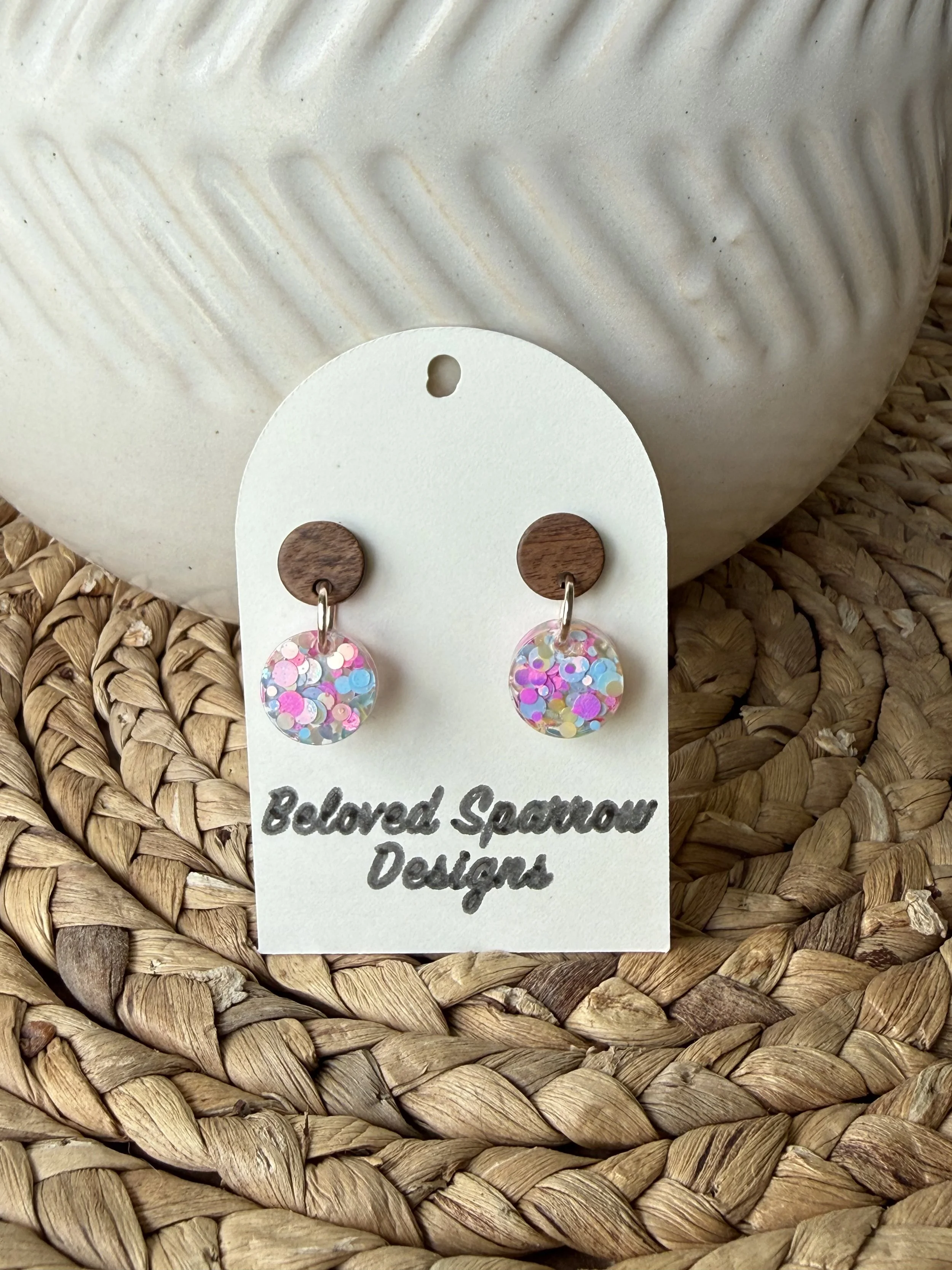 Cotton Candy Dangle
