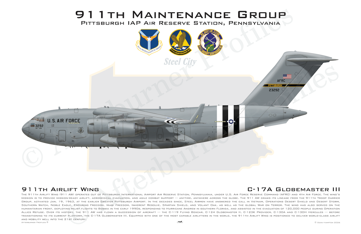 911 MXG C-17A D-Day Anniversary Scheme