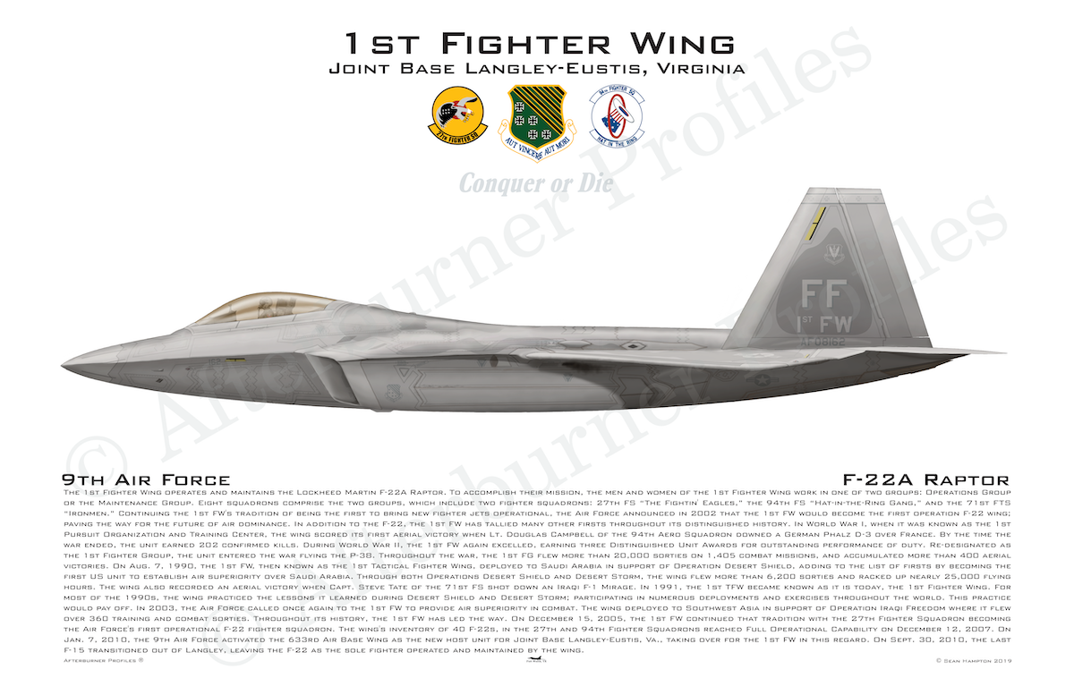 1 FW F-22A