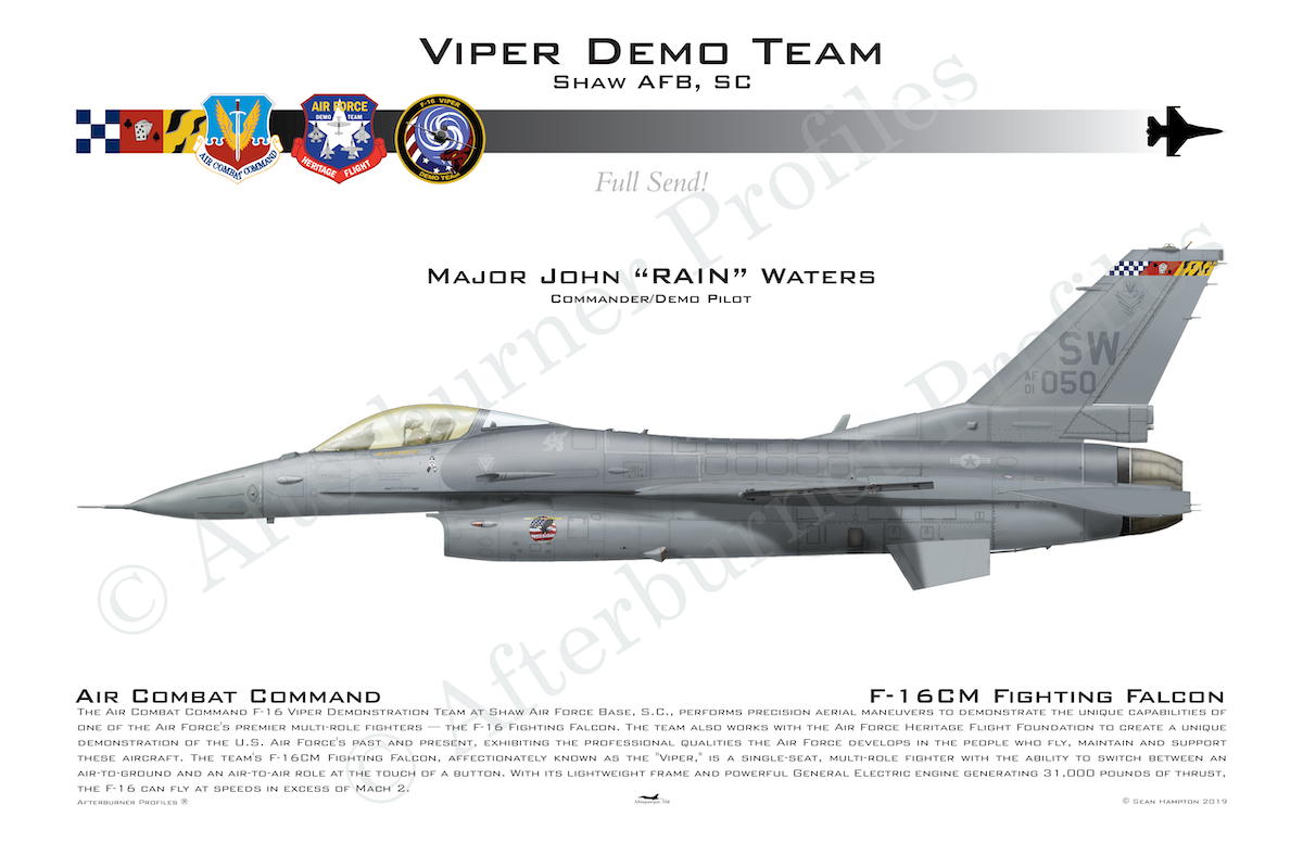 F-16 Viper Demo Team RAIN