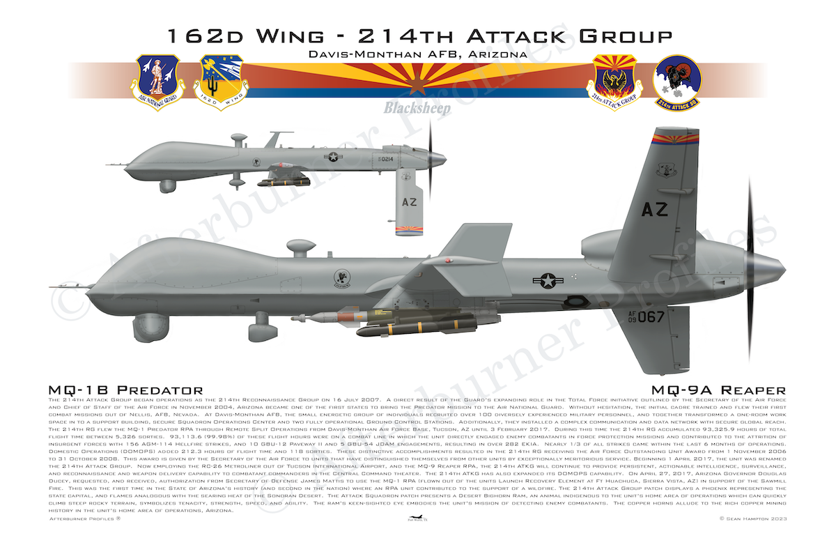 214 ATKG MQ-9A & MQ-1 Dual