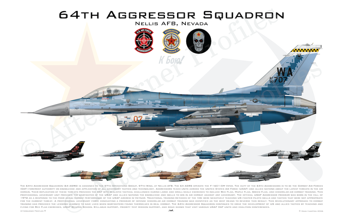 64 AGRS F-16CM Ghost