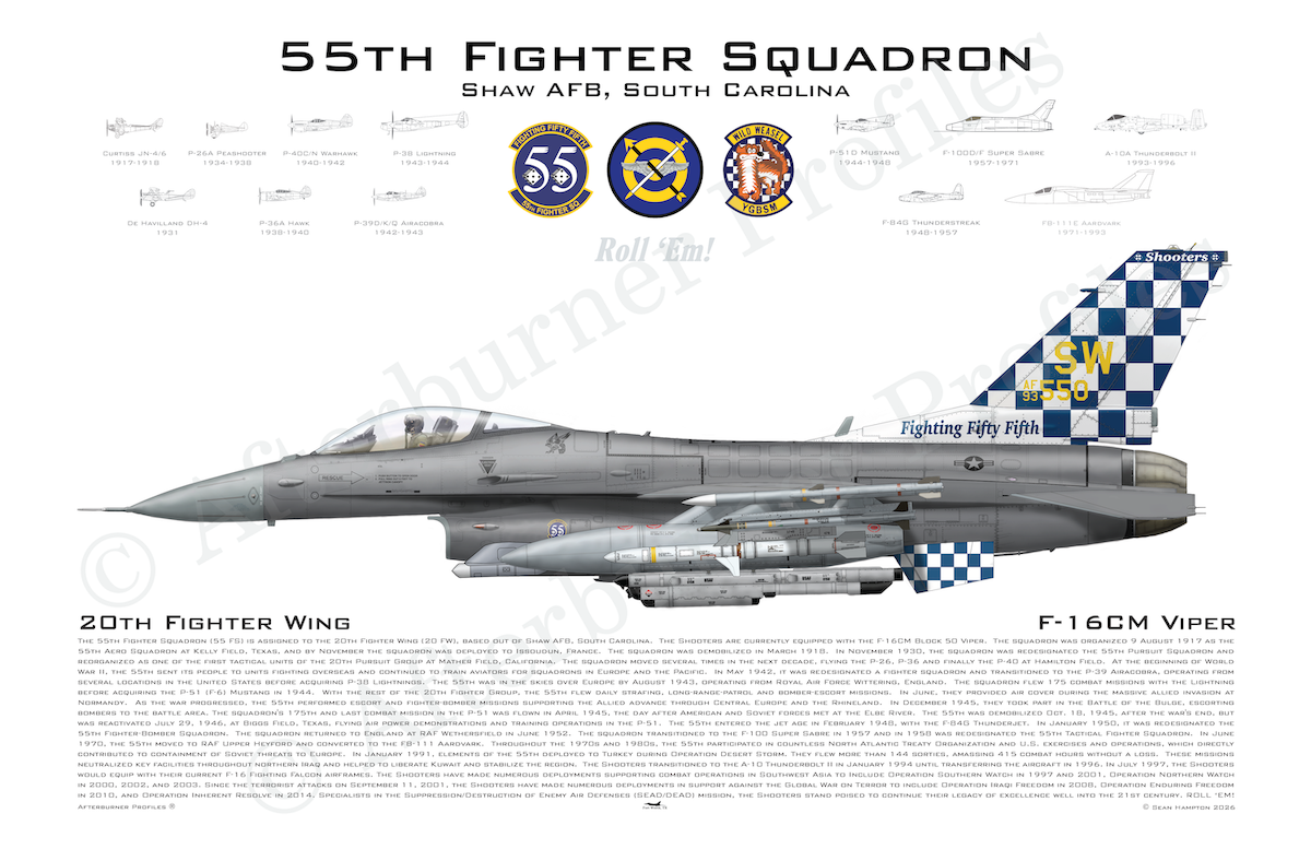 55 FS F-16CM