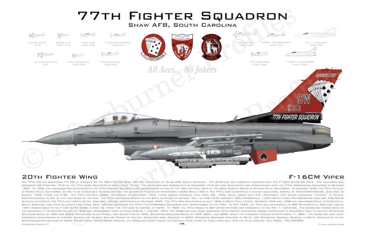 77 FS F-16CM