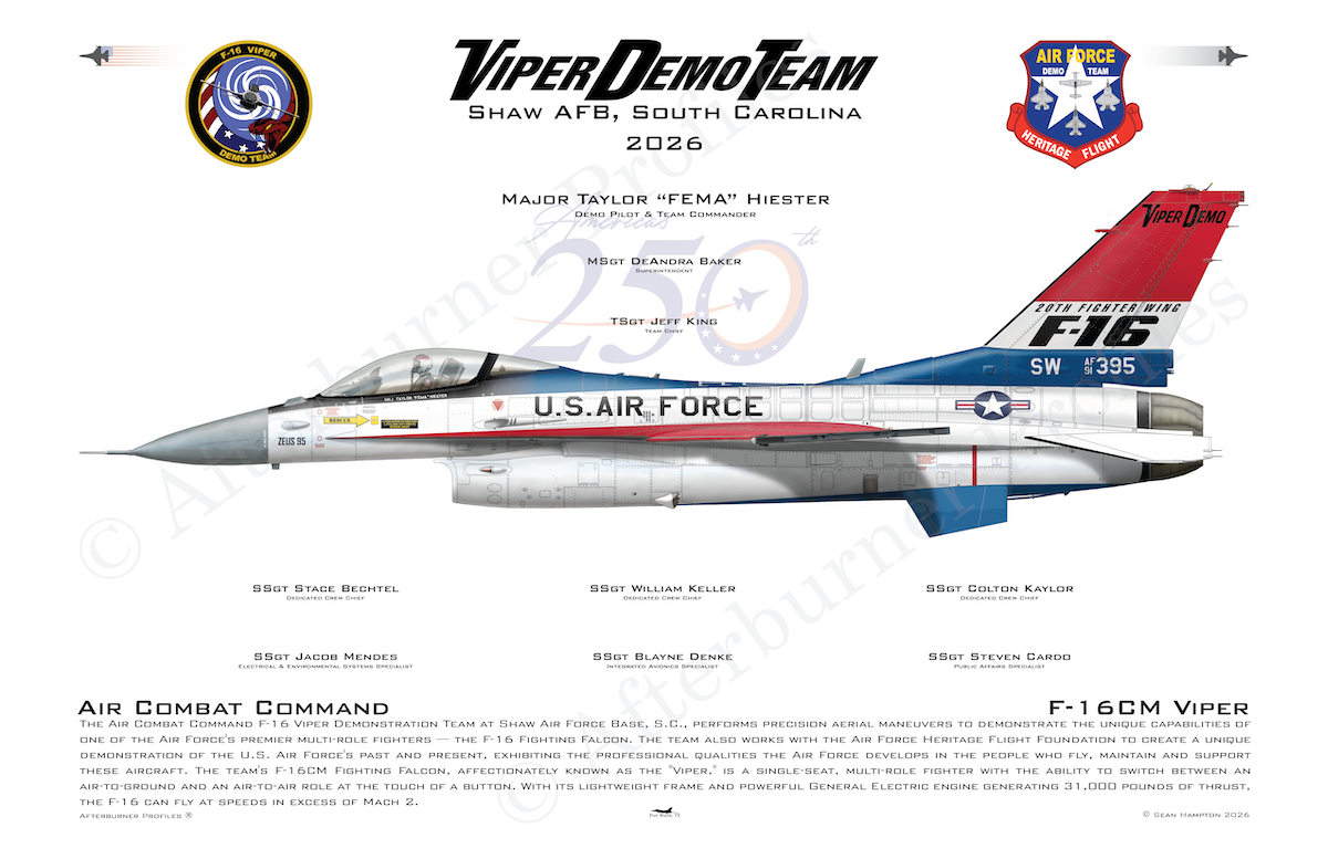 F-16 Viper Demo Team FEMA 2026
