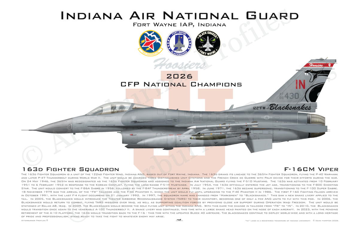 122 FW Hoosiers F-16CM