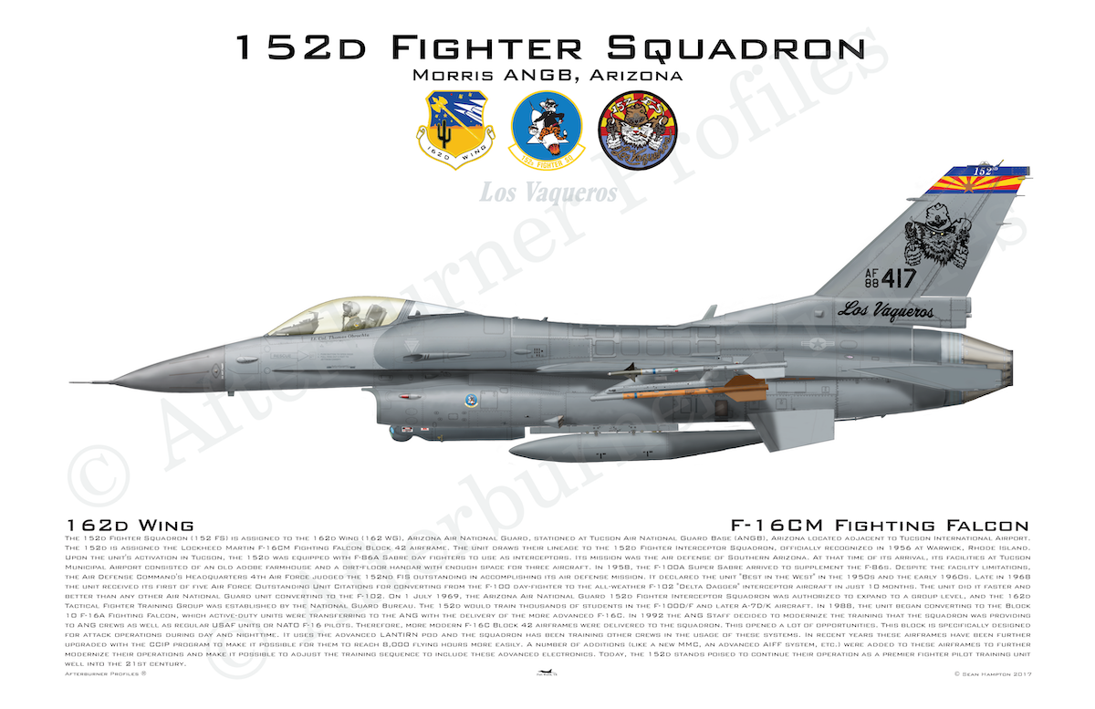 152 FS F-16CM