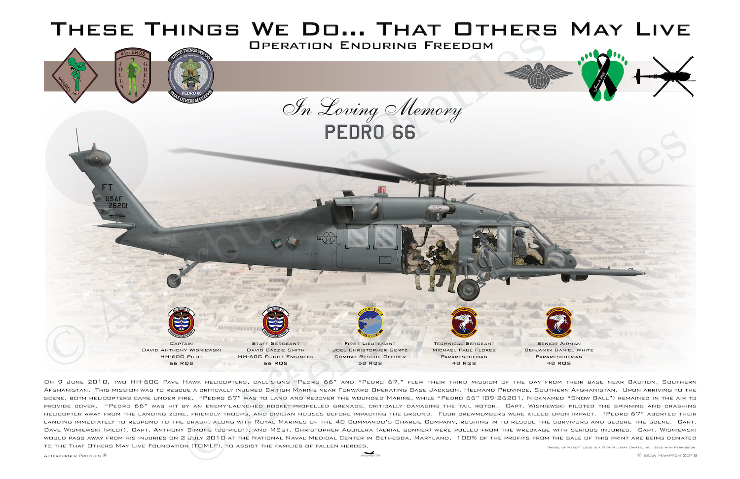 Pedro 66 Memorial Print