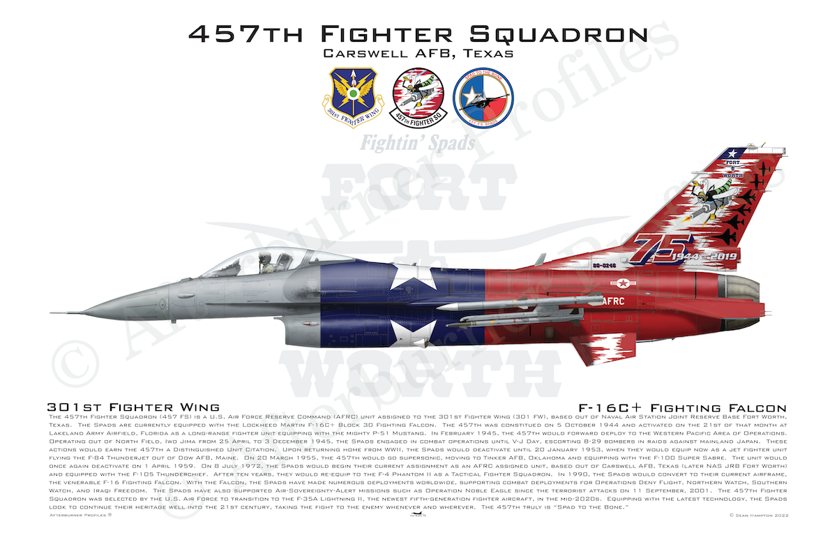 457 FS Heritage F-16C+