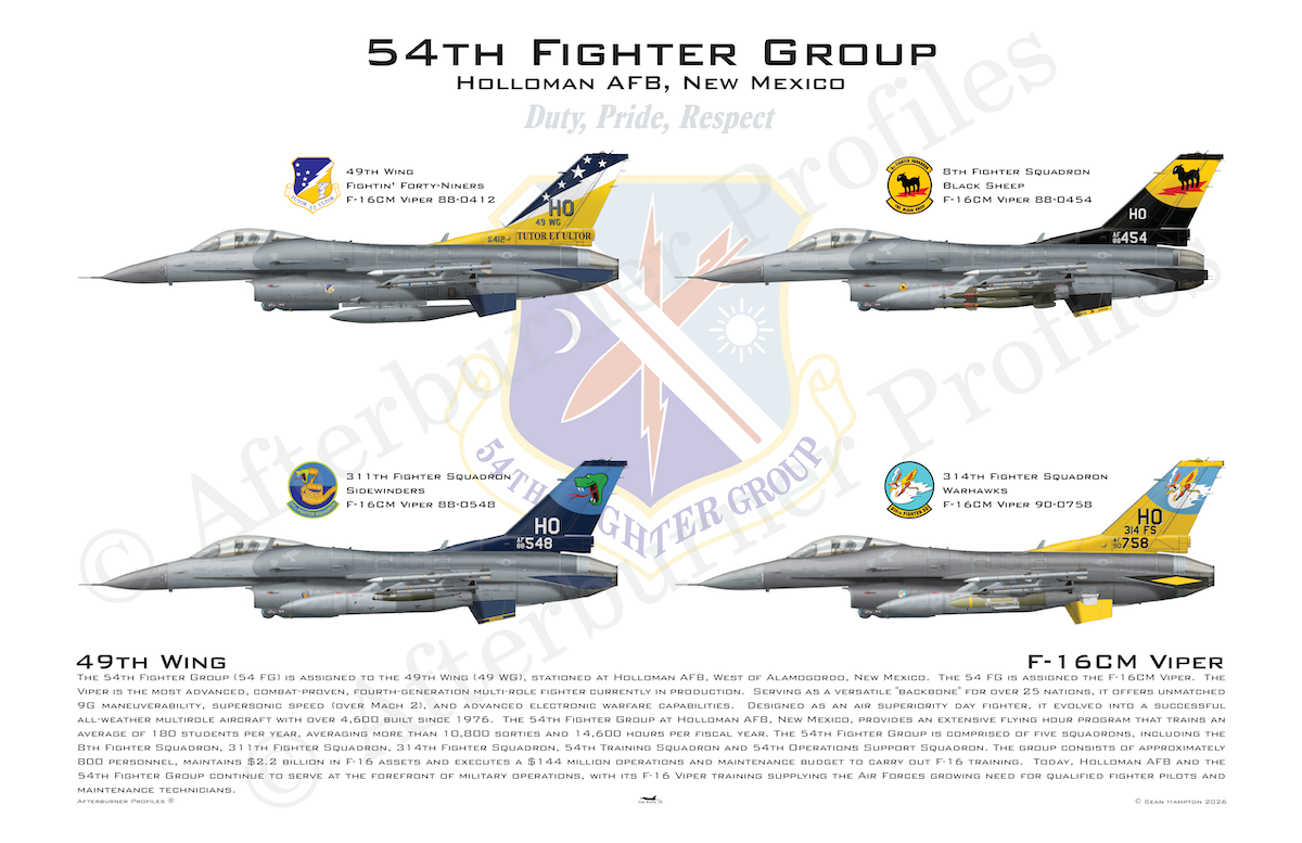 54 FG F-16CM