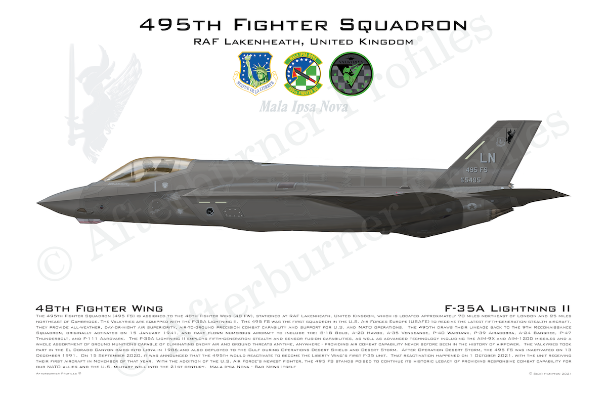 495 FS F-35A