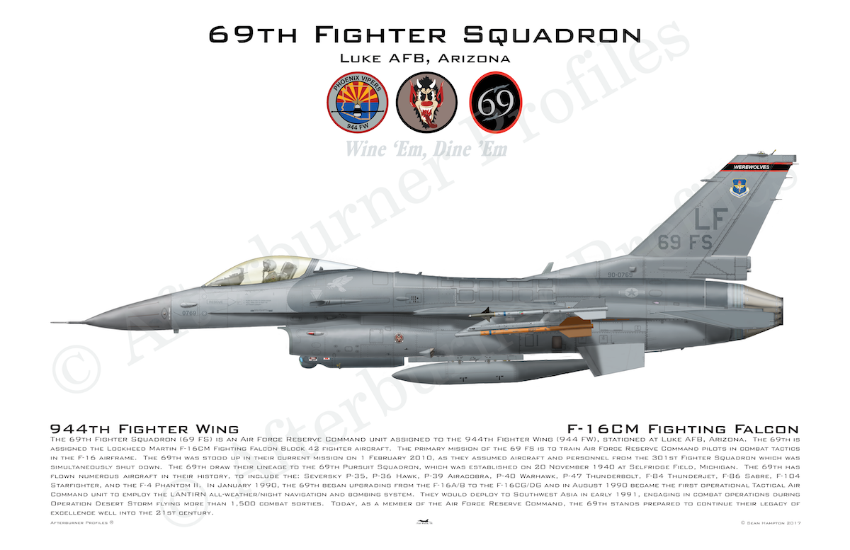 69 FS F-16CM